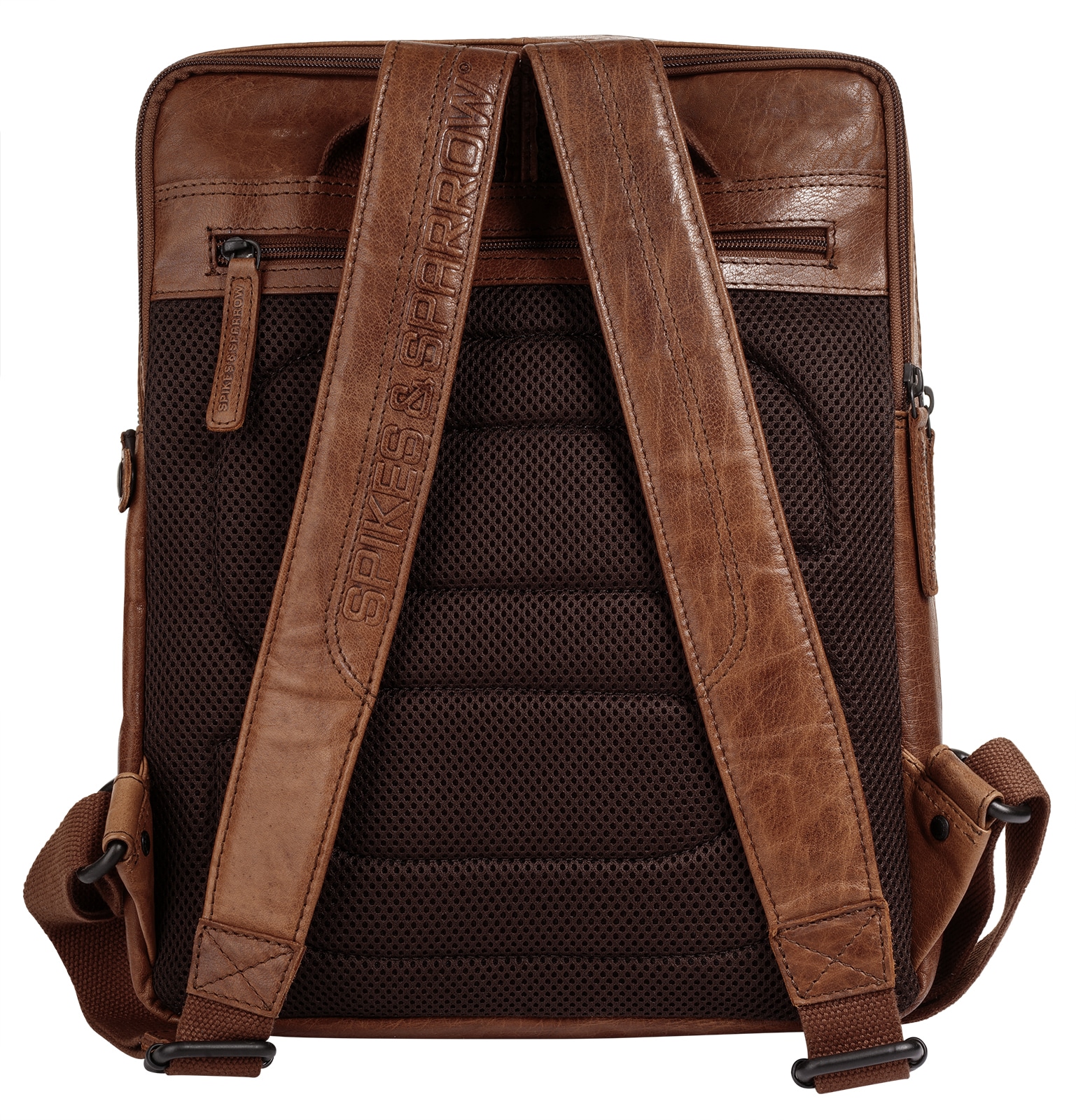 Spikes & Sparrow Laptoprucksack, echt Leder