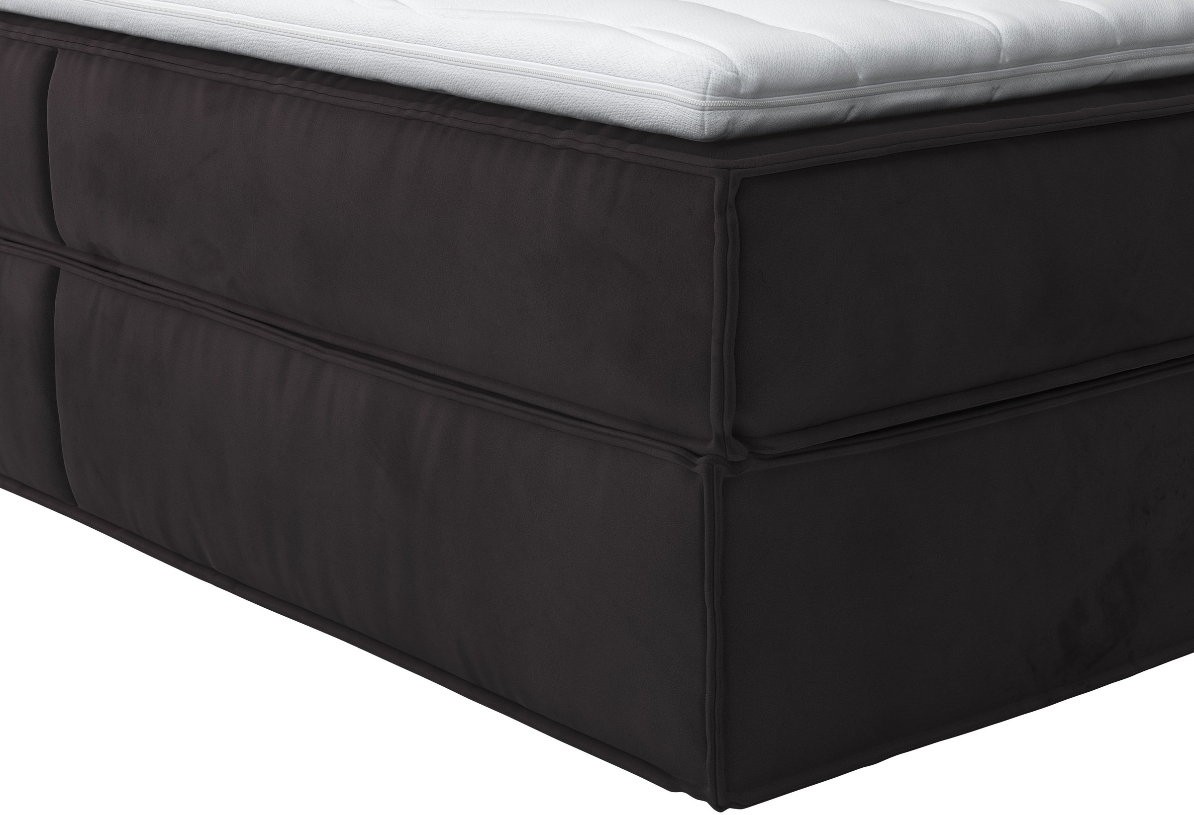 Home affaire Boxspringbett »Milano«, Boxbett inkl. Topper, 2 Matratzen, Härtegrade H2, H3 und H4 wählbar