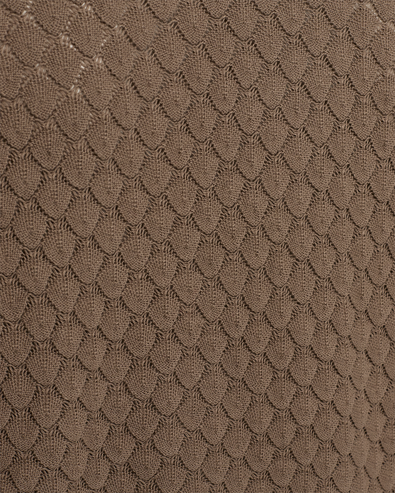 FREEQUENT Strickpullover »FQDODO« mit feinster Lochstickerei