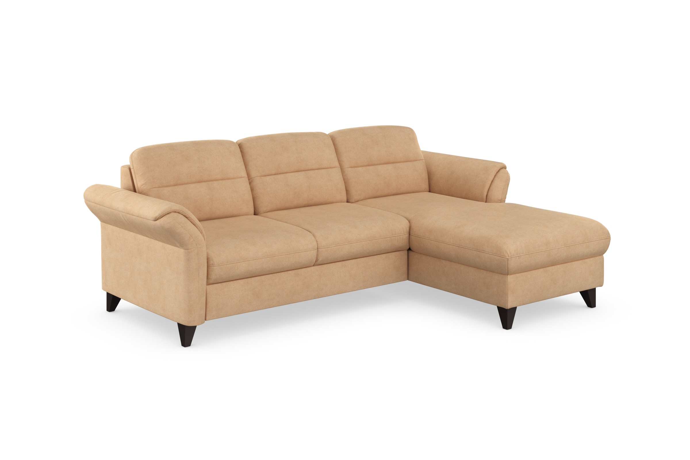 sit&more Ecksofa »Mellum L-Form«, Federkern, wahlweise mit Bettfunktion, Bettkasten und Armteilfunktion