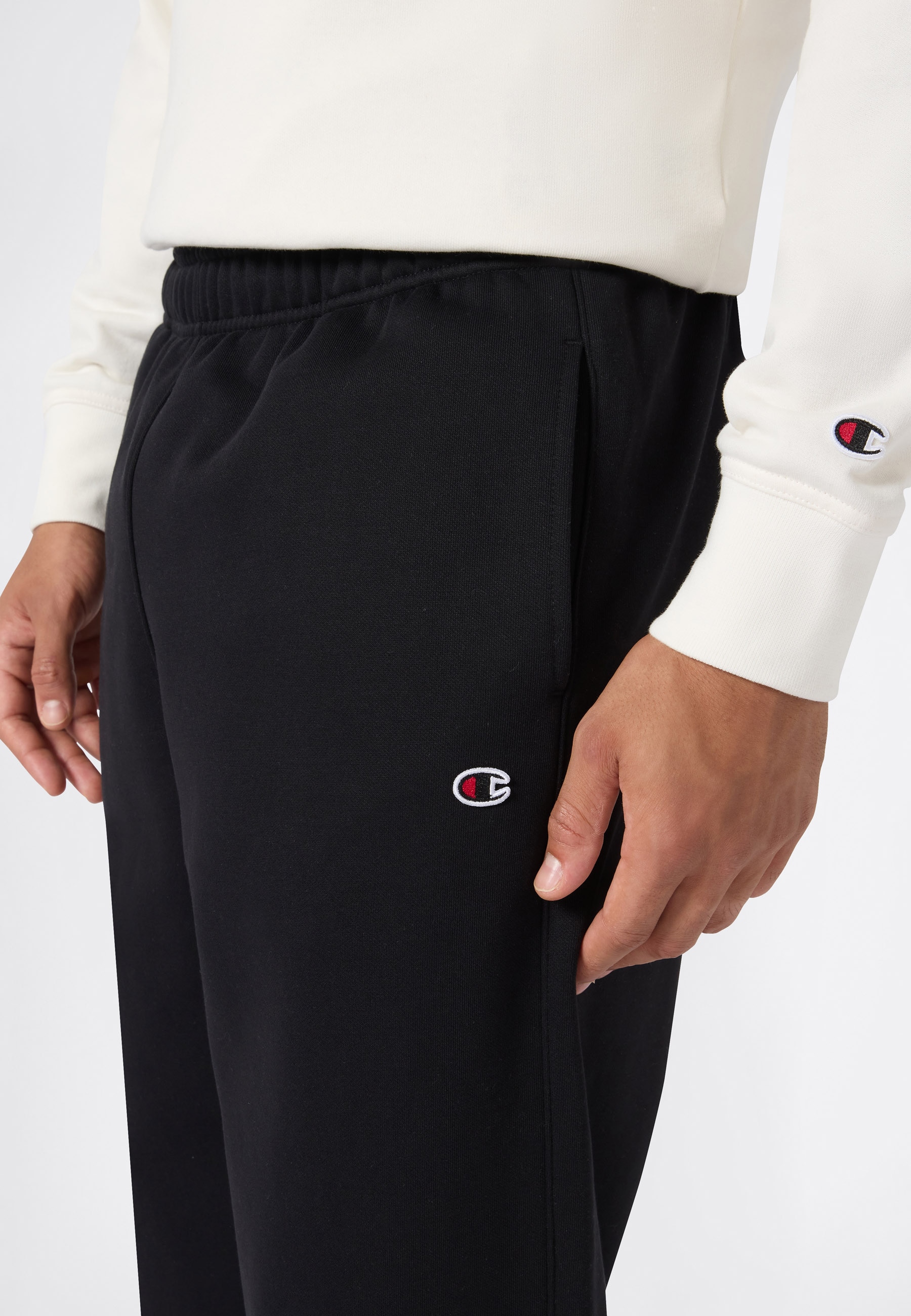 Champion Jogginghose »SPORTWEAR BARREL PANTS Oversized Fit«  mit Oversized Fit, aus Baumwolle und Polyester, Größen S bis XXL
