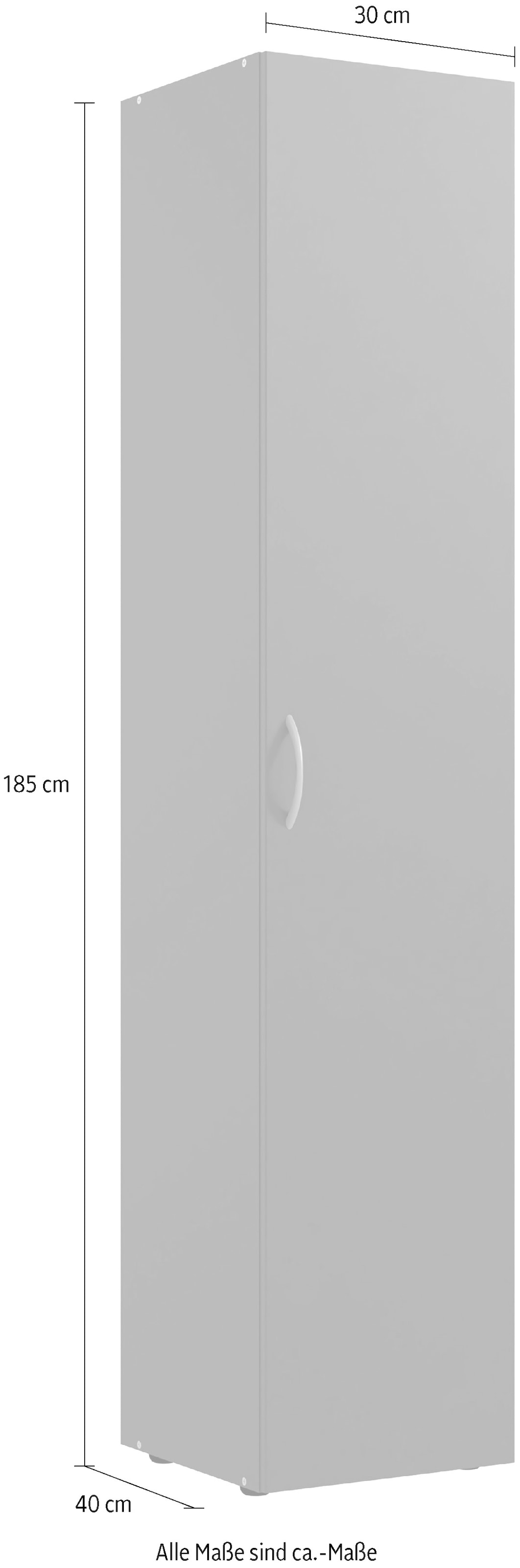 Wimex Kleiderschrank »Multiraumkonzept Schrank Garderobe Schlafzimmer«, (Individell gestaltbar mit vielen Möbeln aus der Serie), Schranksystem