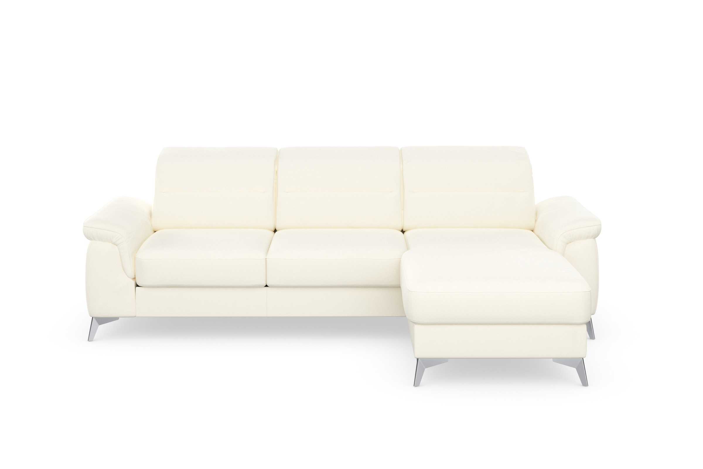sit&more Ecksofa »Sinatra L-Form«, mit Recamiere, optinal mit Kopfteilverstellung und Armteilfunktion