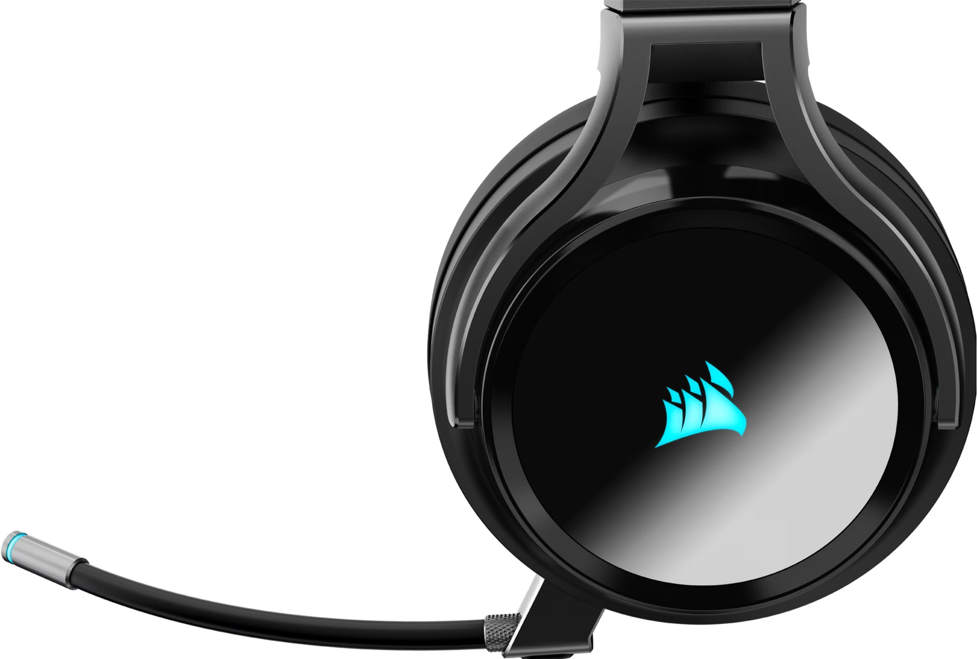 Corsair Gaming-Headset »Virtuoso RGB WRLS Carbon T-Shirt Bundle«, Wireless, Mikrofon abnehmbar