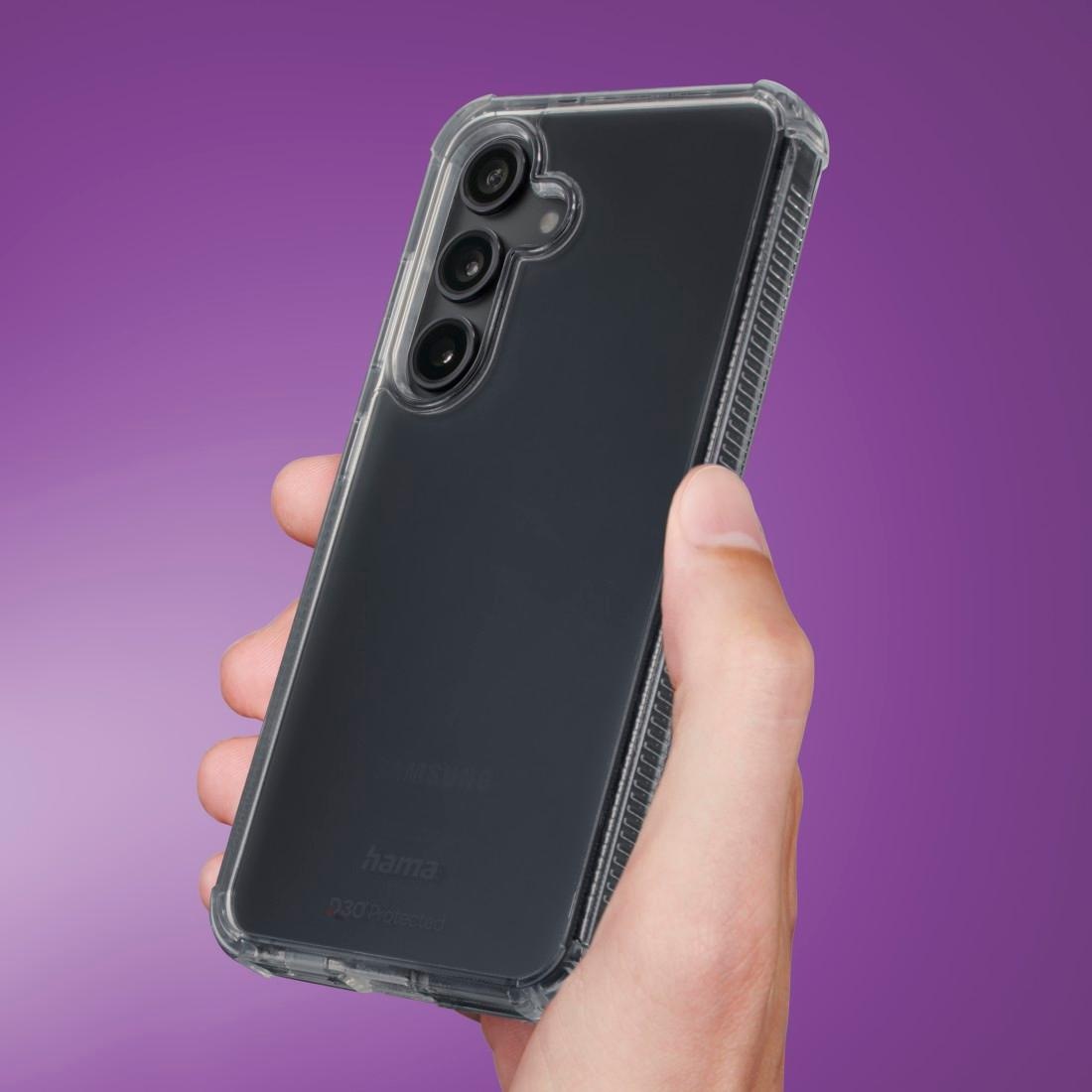 Hama Handyhülle »Handyhülle „Extreme Protect“ für Galaxy A55 5G (stoßfest, sturzsicher)«, Samsung Galaxy A55 5G, ohne schnelles Vergilben