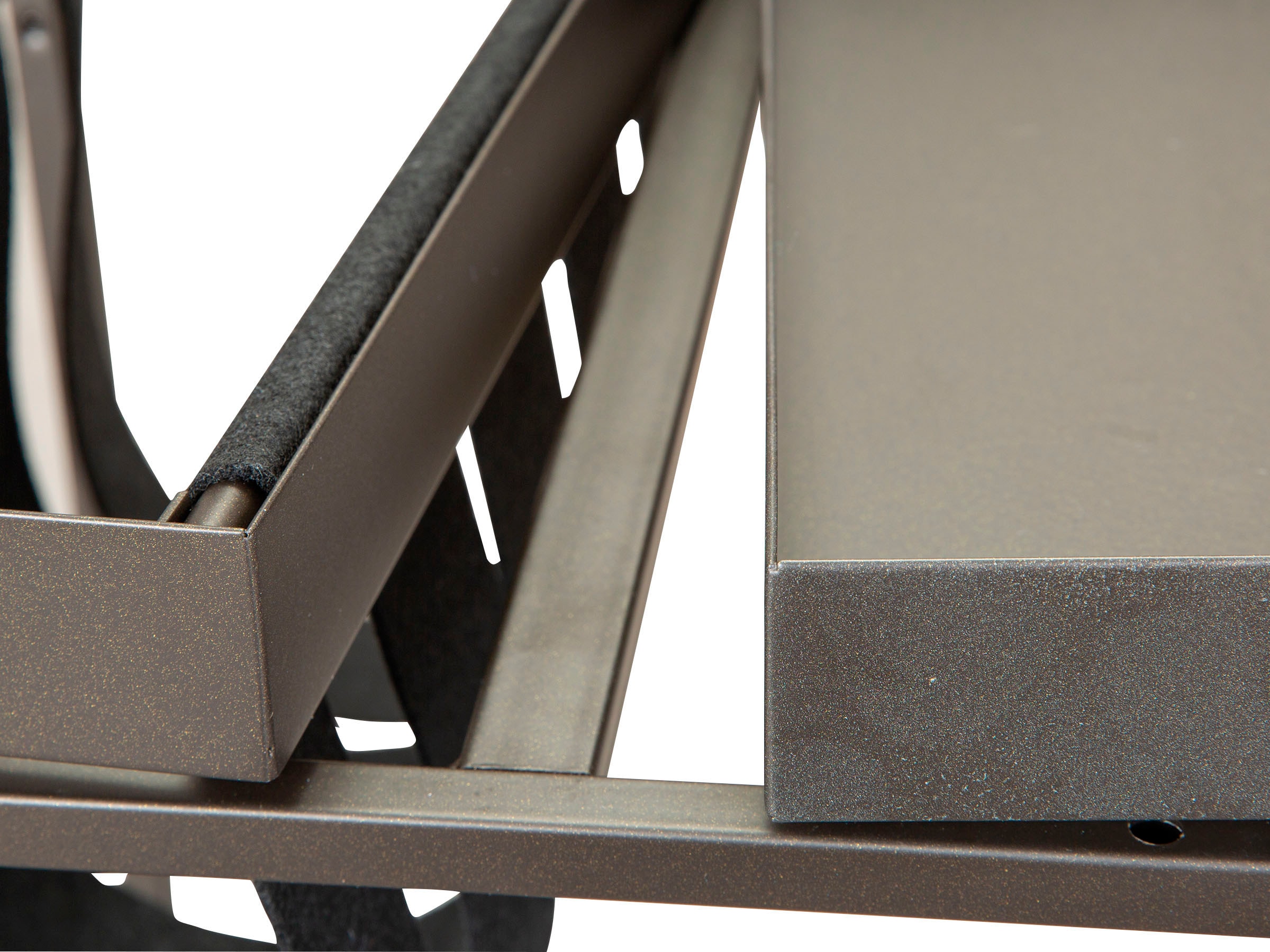 Inter Link Beistelltisch »Club NY« mit praktischem Ablagefach aus Filz