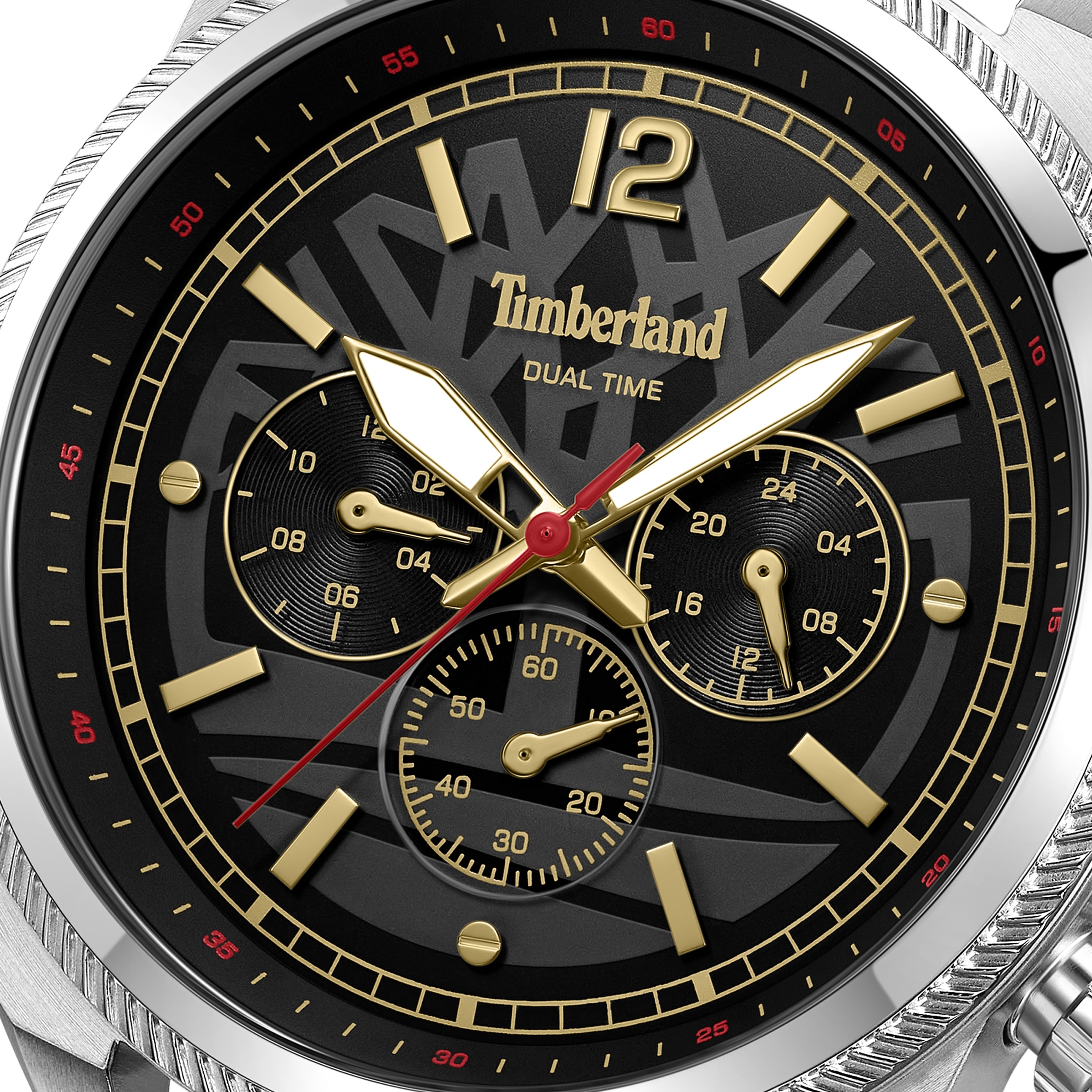 Timberland Multifunktionsuhr »HENNIKER II« Quarzuhr, Armbanduhr, Herrenuhr, Lederarmband, analog, Tag