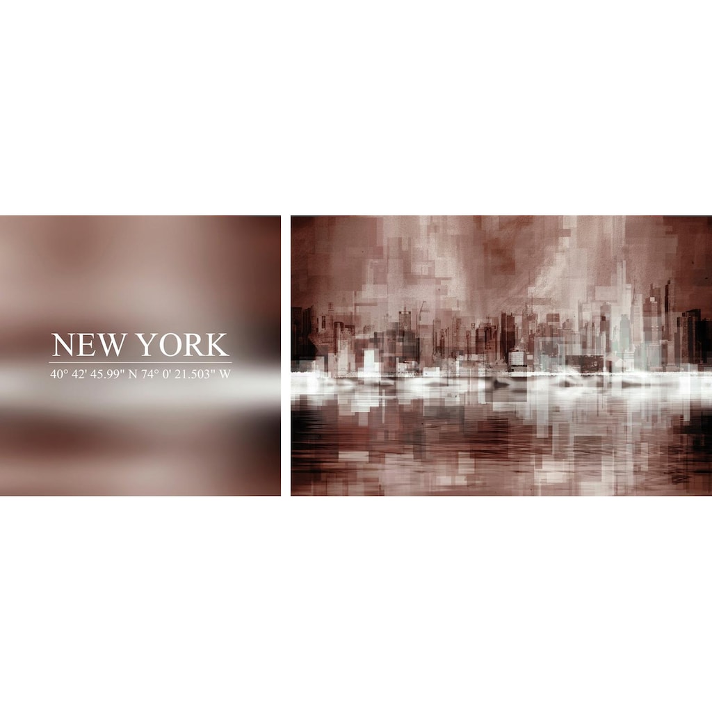 queence Leinwandbild »New York«, (Set)