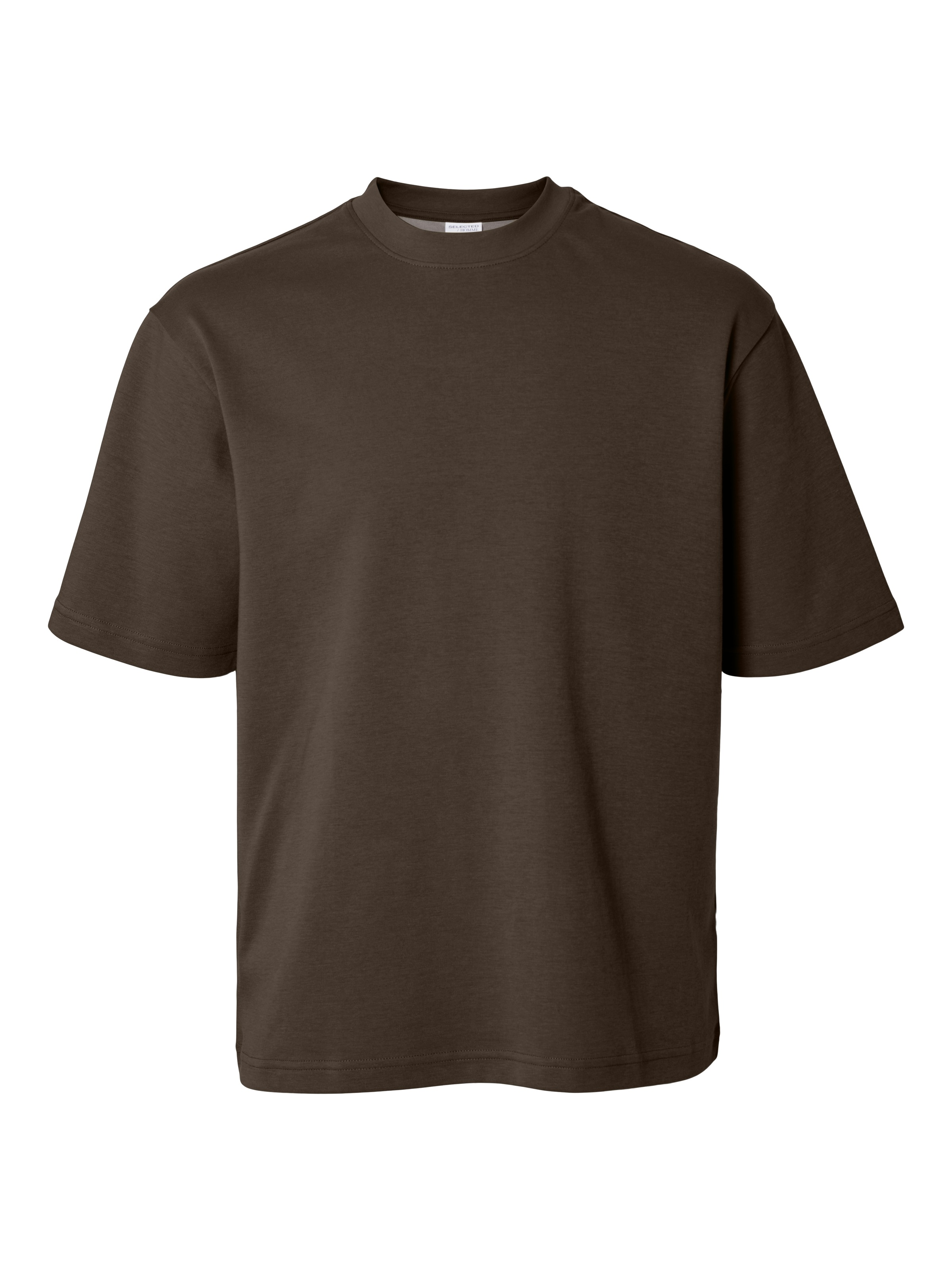 SELECTED HOMME Rundhalsshirt »SLHLOOSEOSCAR SS O-NECK TEE NOOS«