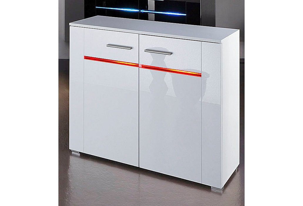 HÖLTKEMEYER Sideboard »Flame« Breite 90 cm weiß