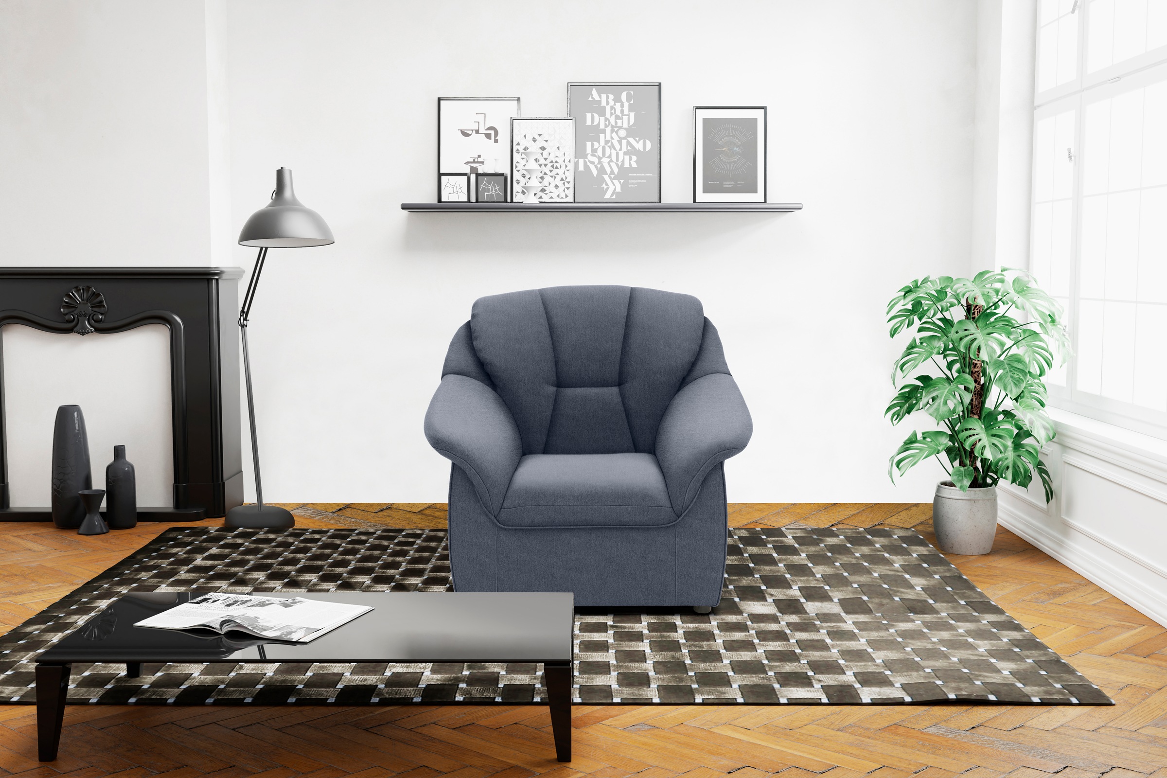 DOMO collection Sessel »Faenza für kleine Räume, zeitlos und elegant, kompa günstig online kaufen