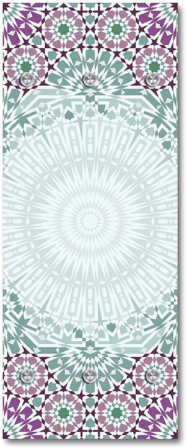 queence Garderobenleiste »Aurelia«, mit 6 Haken, 50 x 120 cm günstig online kaufen