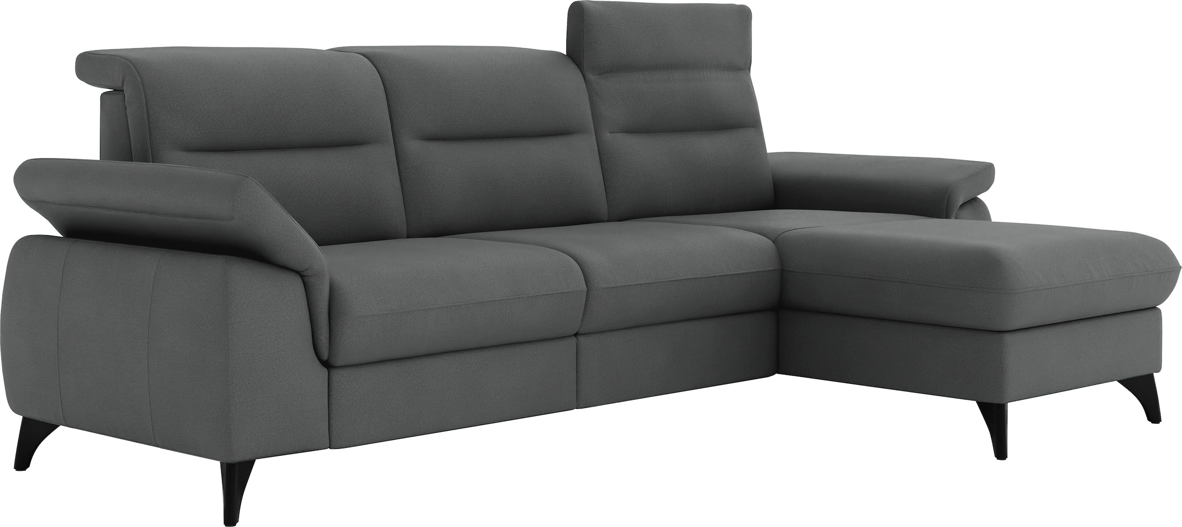 sit&more Ecksofa »Astoria L-Form«, wahlweise mit motorischer Relaxfunktion