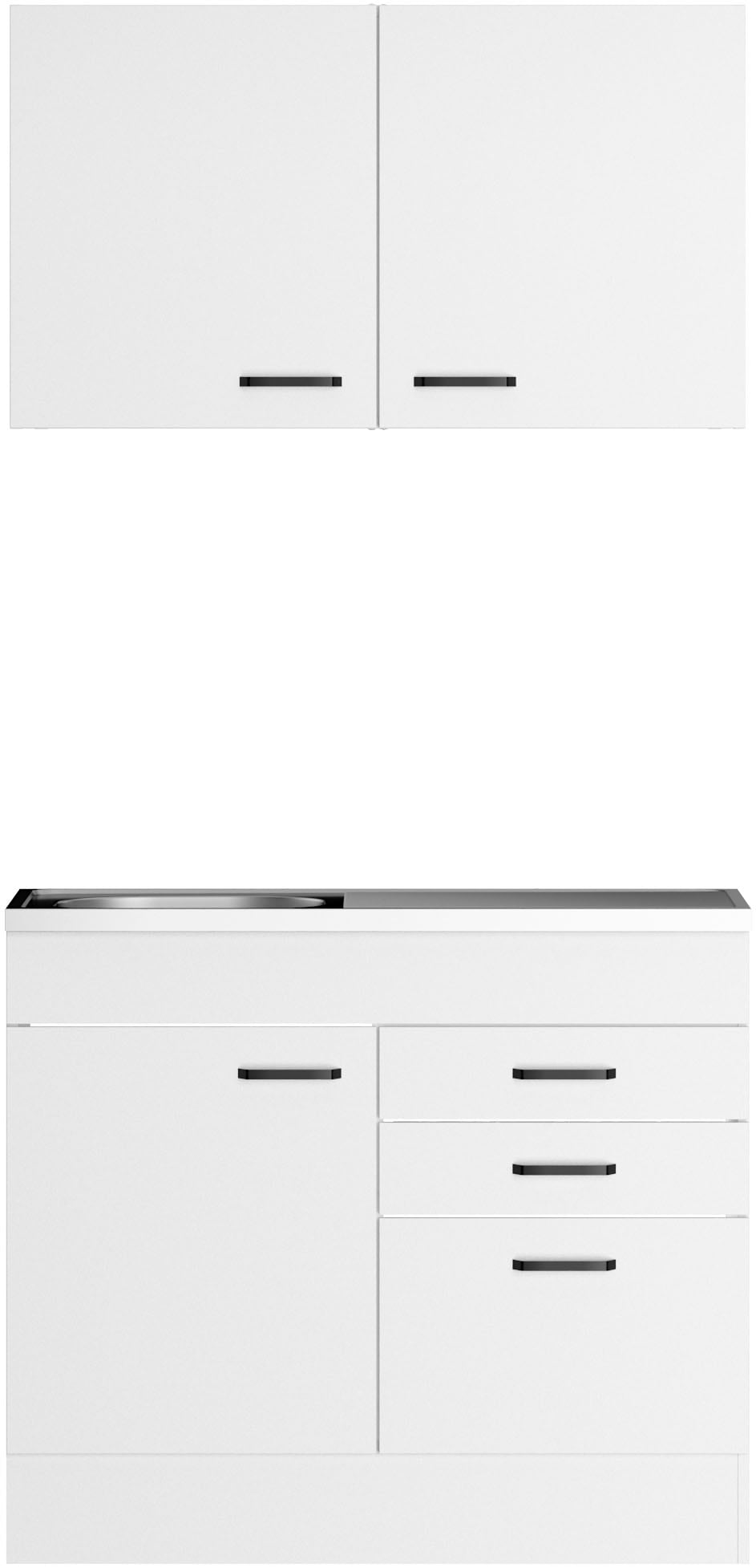 OPTIFIT Pantryküche »OPTImulti« Breite 100 cm, Tiefe 50 cm, mit Spülenauflage