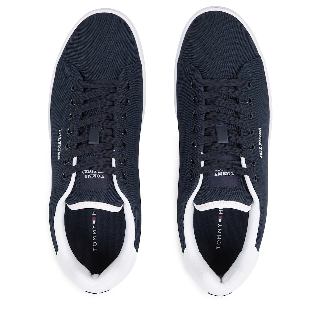 Tommy Hilfiger Sneaker »COURT CUPSOLE PIQUE TEXTILE«