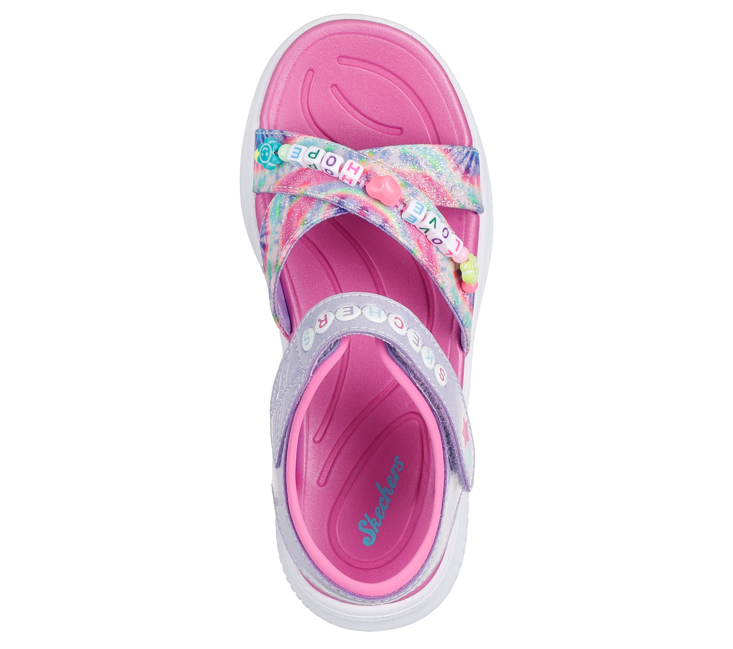 Skechers Sandale »JUMPSTERS SANDAL«  Sommerschuh mit Klettverschluss, Größenschablone zum Download