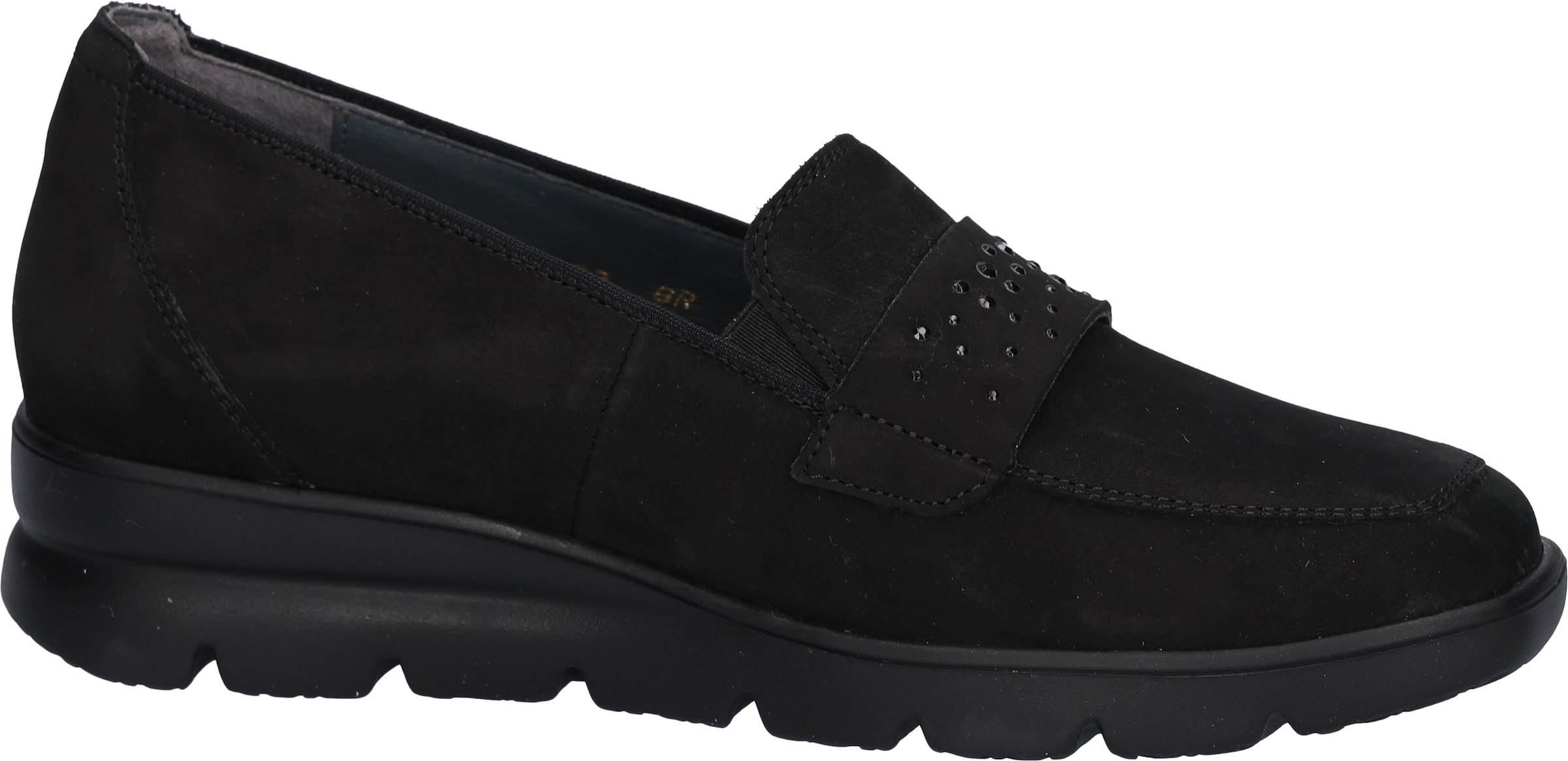 Waldläufer Slipper »H-BRUNI«, Bequemschuh, Loafer, Schlupfschuh in Bequemweite G (= weit)