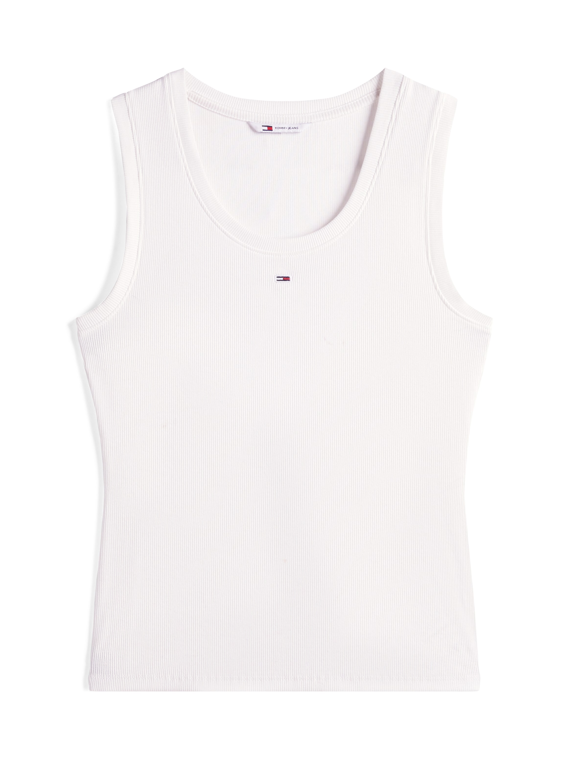 Tommy Jeans Tanktop »TJW ESSENTIAL RIB TANK EXT«, mit Logostickerei