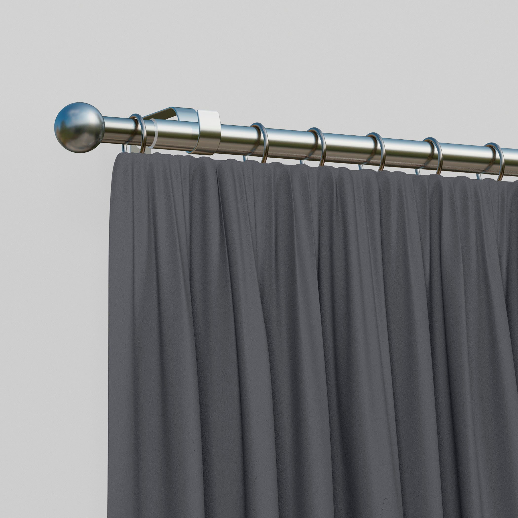 indeko Gardinenstange »Formentor« Ø 10 mm 1 läufig-läufig ausziehbar stufen günstig online kaufen