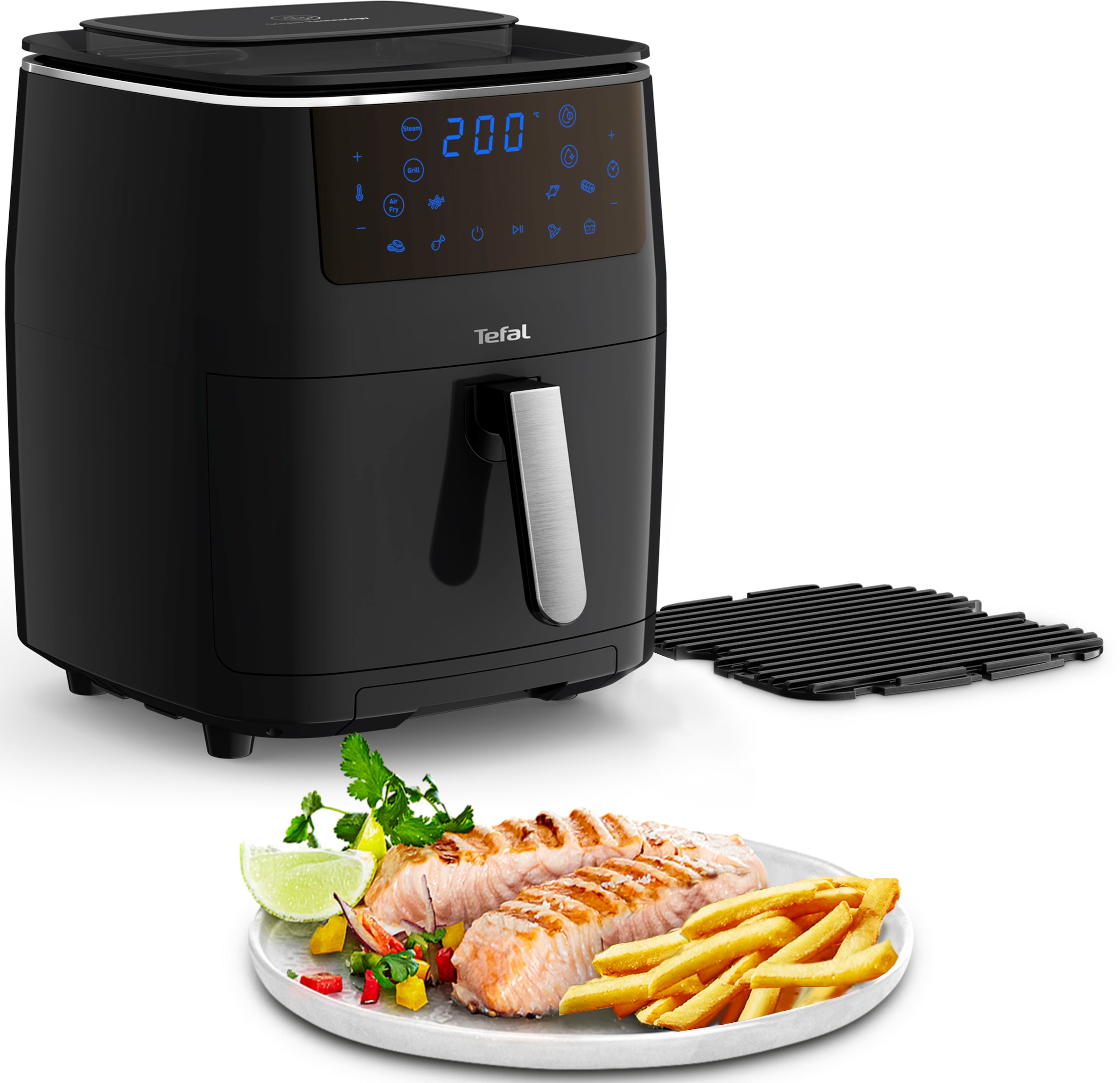 Heißluftfritteuse »FW2018 Easy Fry Grill & Steam«, 1700 W, Grill + Dampfgarer, 7...