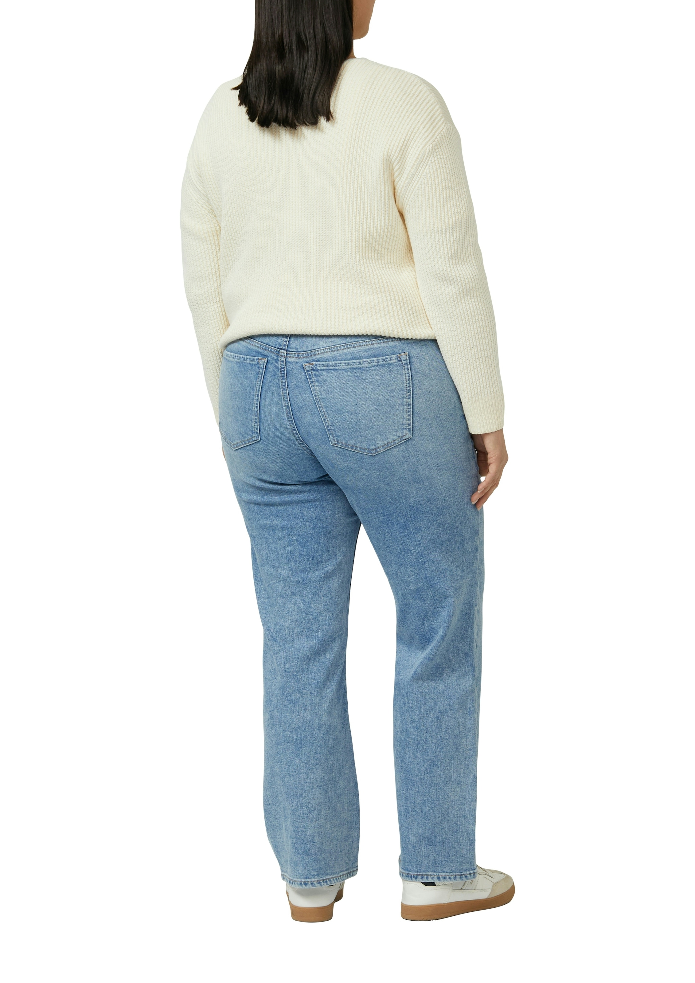 s.Oliver CURVE Bootcut-Jeans mit Stretch/Große Größen