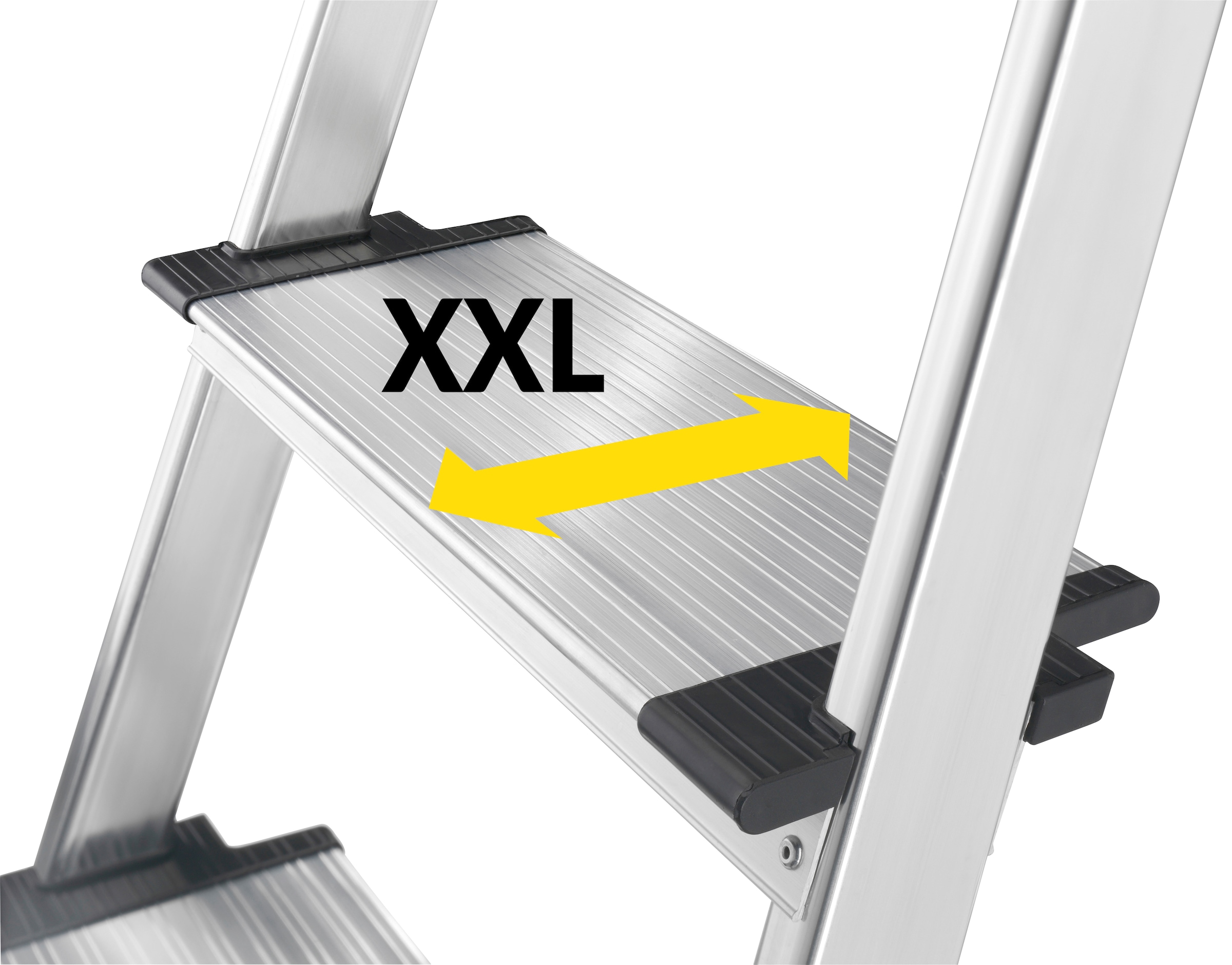 Hailo Stehleiter »L80 ComfortLine«, Alu-Sicherheits-Stehleiter 8 Stufen