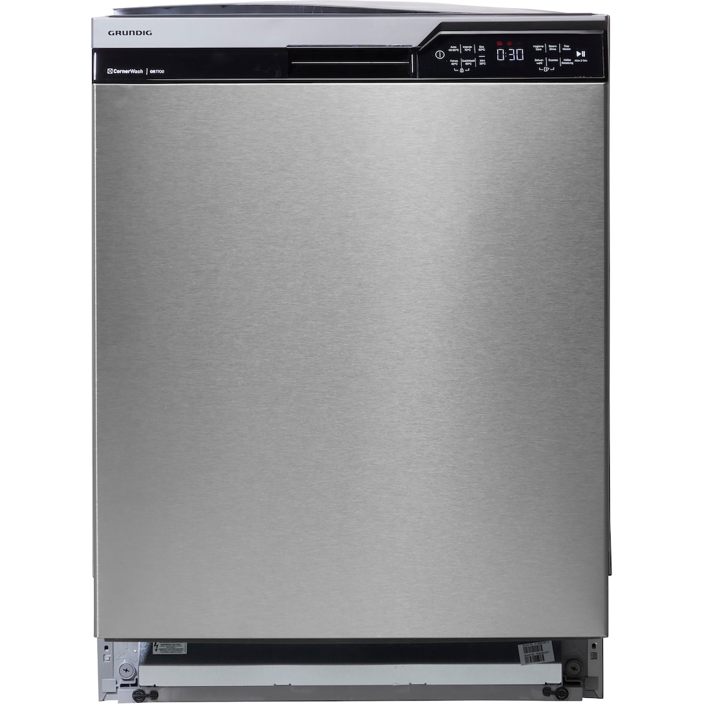 Grundig Unterbaugeschirrspüler »GNUP4620XC«, GNUP4620XC, 9,5 l, 16 Maßgedecke