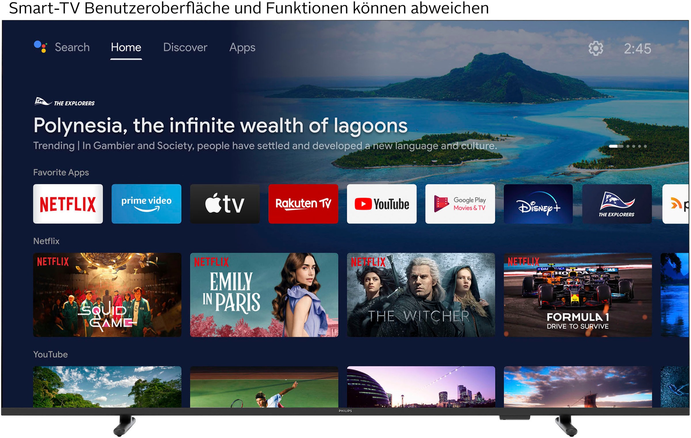 Philips QLED-Fernseher »65PUS7800/12«, 4K Ultra HD, Smart-TV