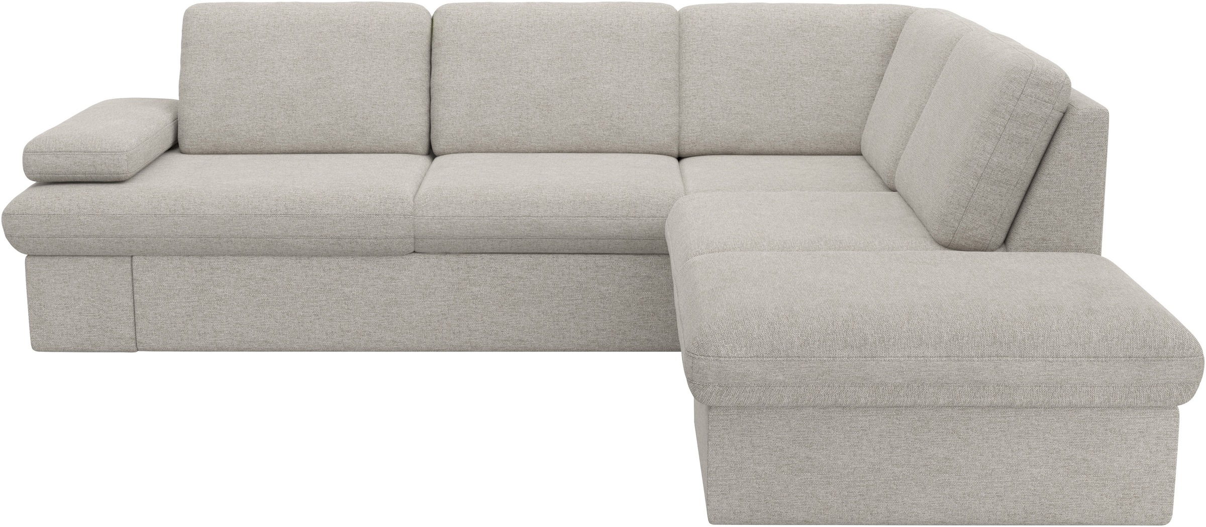 sit&more Ecksofa »Moreno«, mit Armteilverstellung,wahlweise mit Bettfunktion