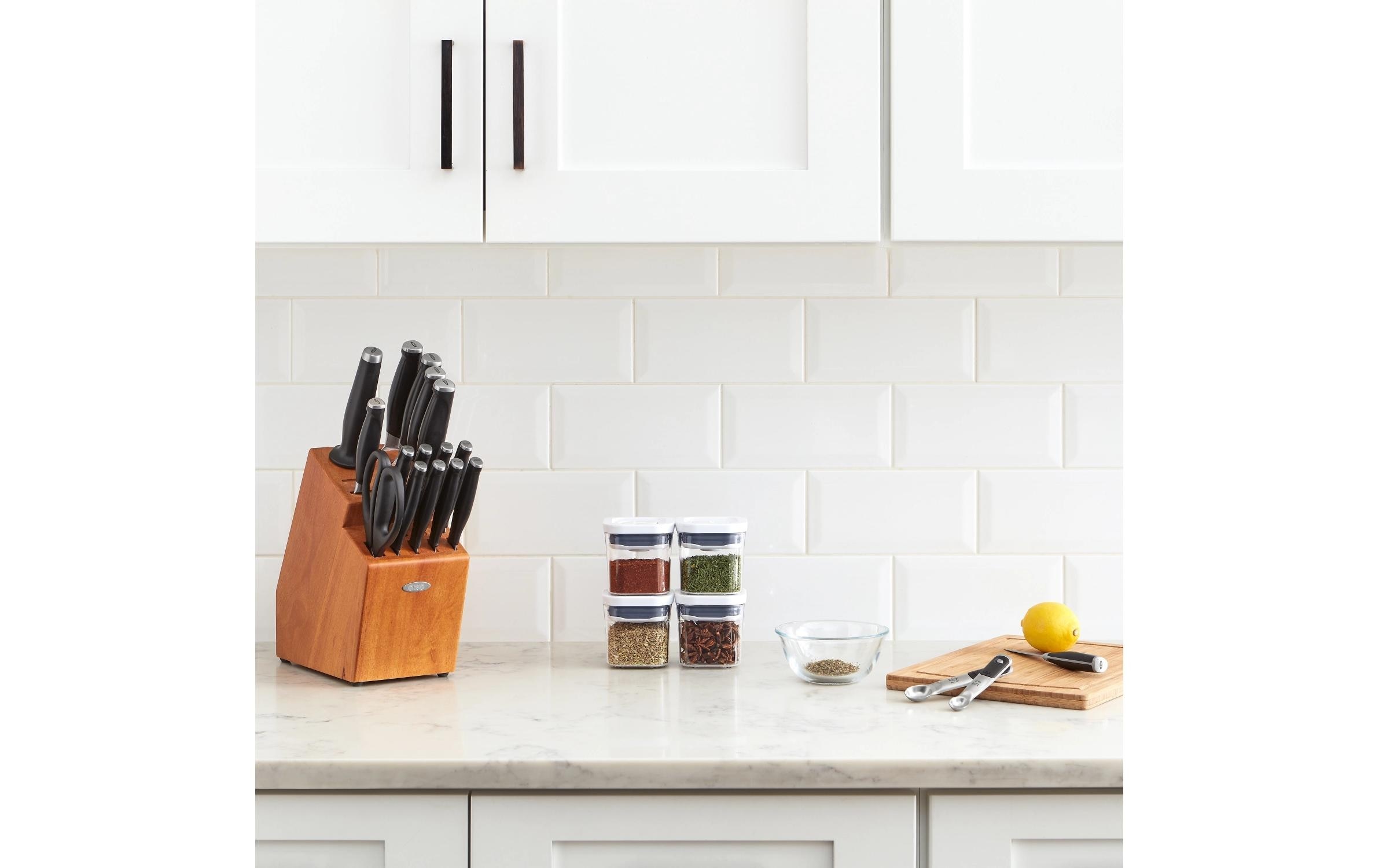 OXO Good Grips Aufbewahrungssystem »OXO 4-Piece Mini POP Container Set« Langlebig, spülmaschinenfest und vielseitig einsetzbar