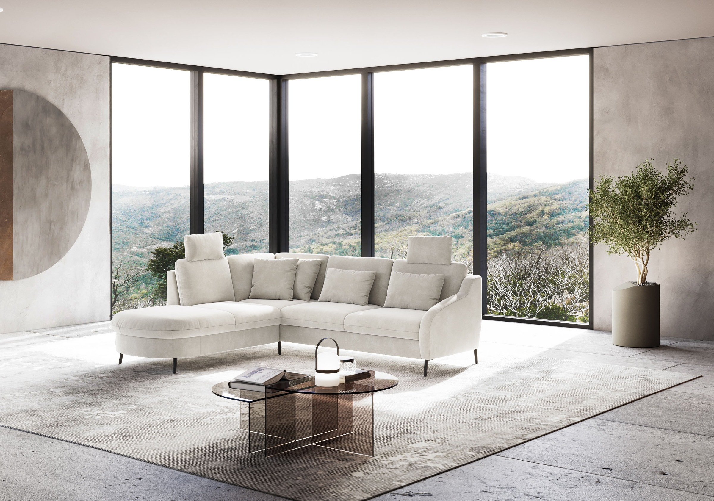 sit&more Ecksofa »Soul L-Form«, wahlweise mit Bettfunktion und Bettkasten o günstig online kaufen