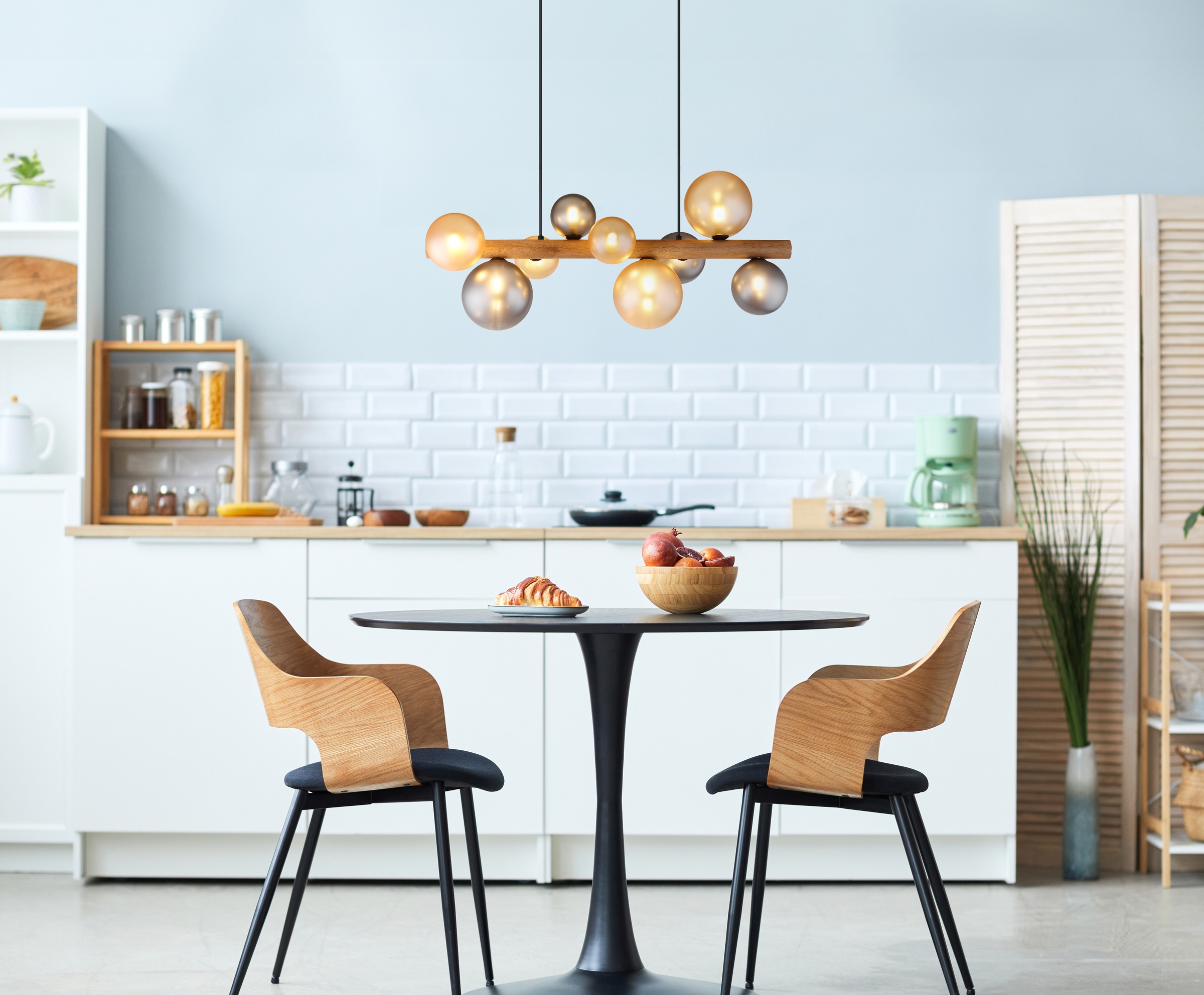 GLOBO LIGHTING Hängeleuchte »RIHA« G9 1 Stk. Hängelampe Esszimmer-Leuchte E günstig online kaufen