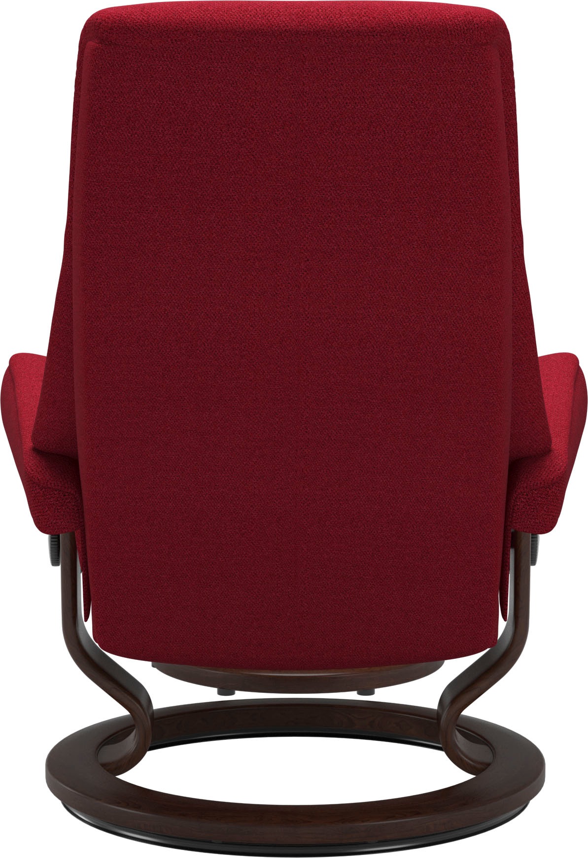 Stressless® Relaxsessel »View«, (Set, Relaxsessel mit Hocker), mit Classic Base, Größe M,Gestell Braun