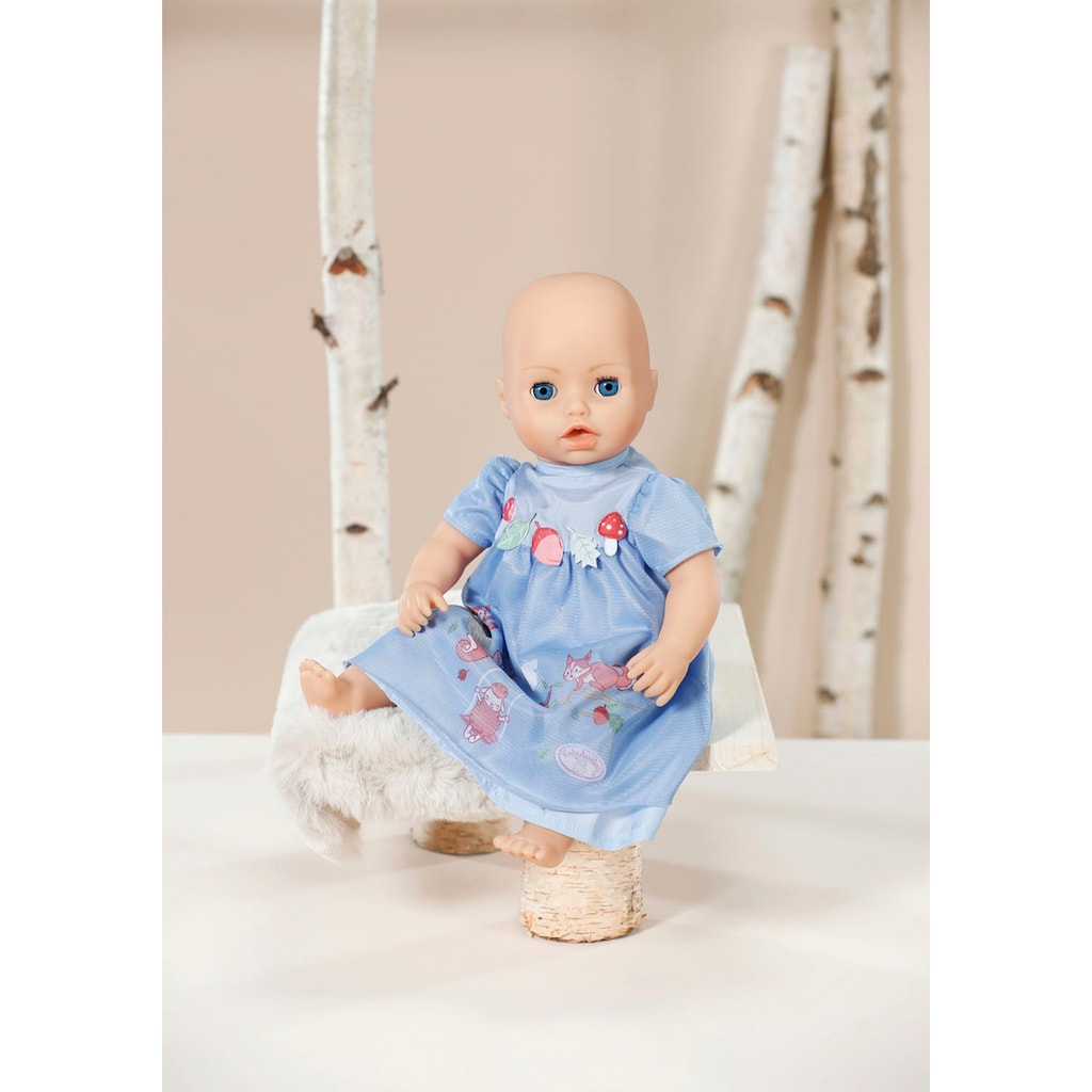 Baby Annabell Puppenkleidung »Kleid blau Eichhörnchen, 43 cm«