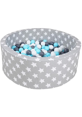 Knorrtoys® Bällebad »Soft, Grey white stars«, mit 300 Bällen creme/grey/lightblue;... kaufen