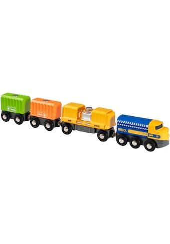 BRIO® Spielzeug-Eisenbahn »Güterzug mit drei Waggons«, FSC®-Holz aus gewissenhaft... kaufen