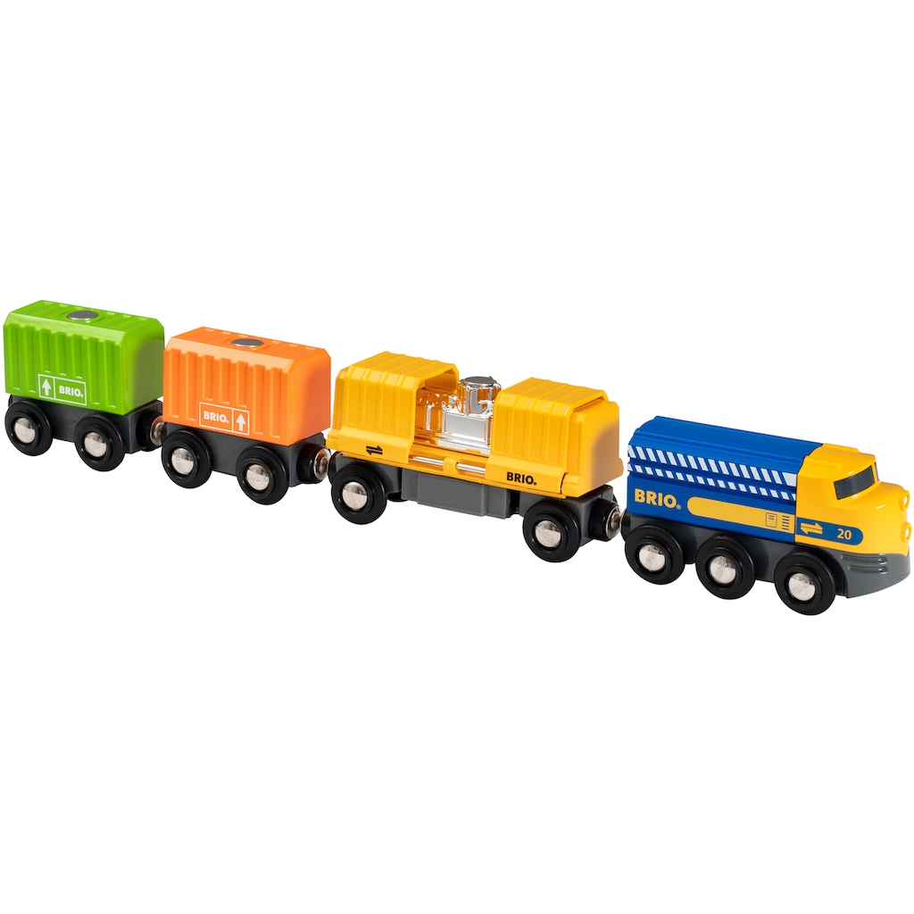 BRIO® Spielzeug-Eisenbahn »Güterzug mit drei Waggons«, FSC®- schützt Wald - weltweit
