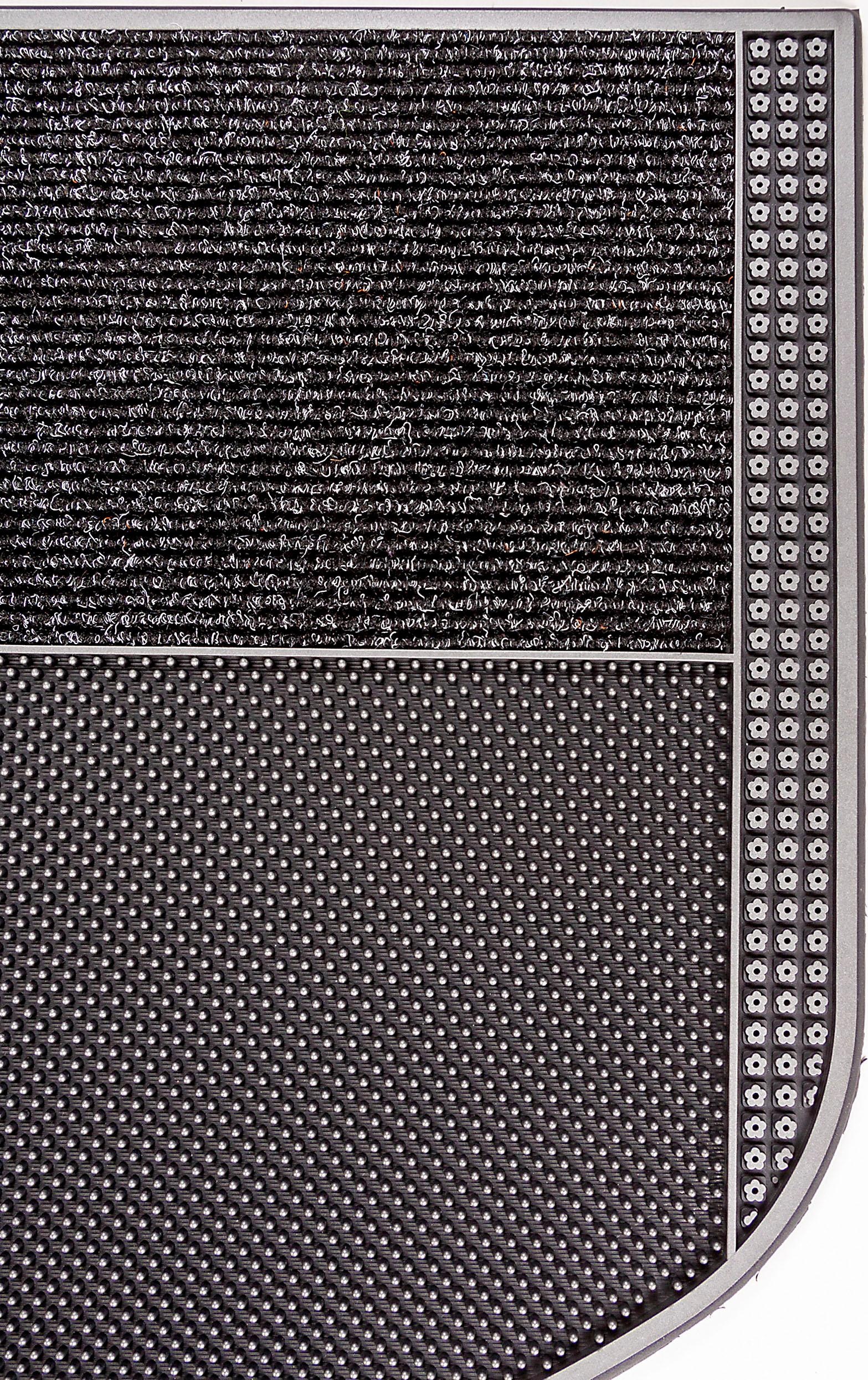 Home2Fashion Fußmatte »TC Clean Dissi«, rechteckig, 8 mm Höhe, Schmutzfangmatte, robust & strapazierfähig, In- und Outdoor geeignet