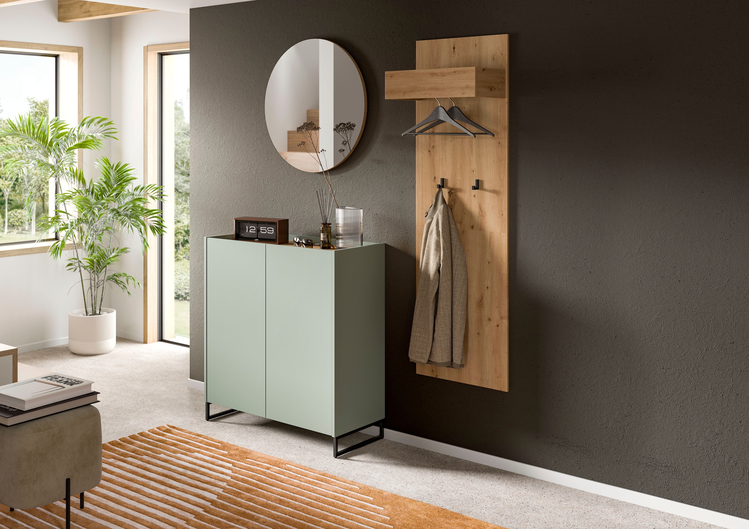 INOSIGN Garderoben-Set »EVRID, 3-teilig, Breite 175 cm, individuell stellba günstig online kaufen