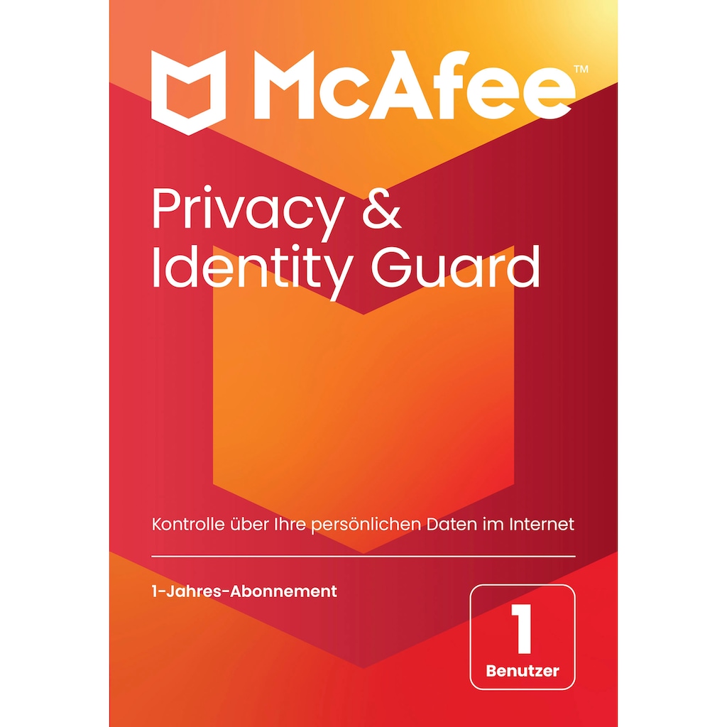 McAfee Virensoftware »McAfee Privacy & Identity Guard«