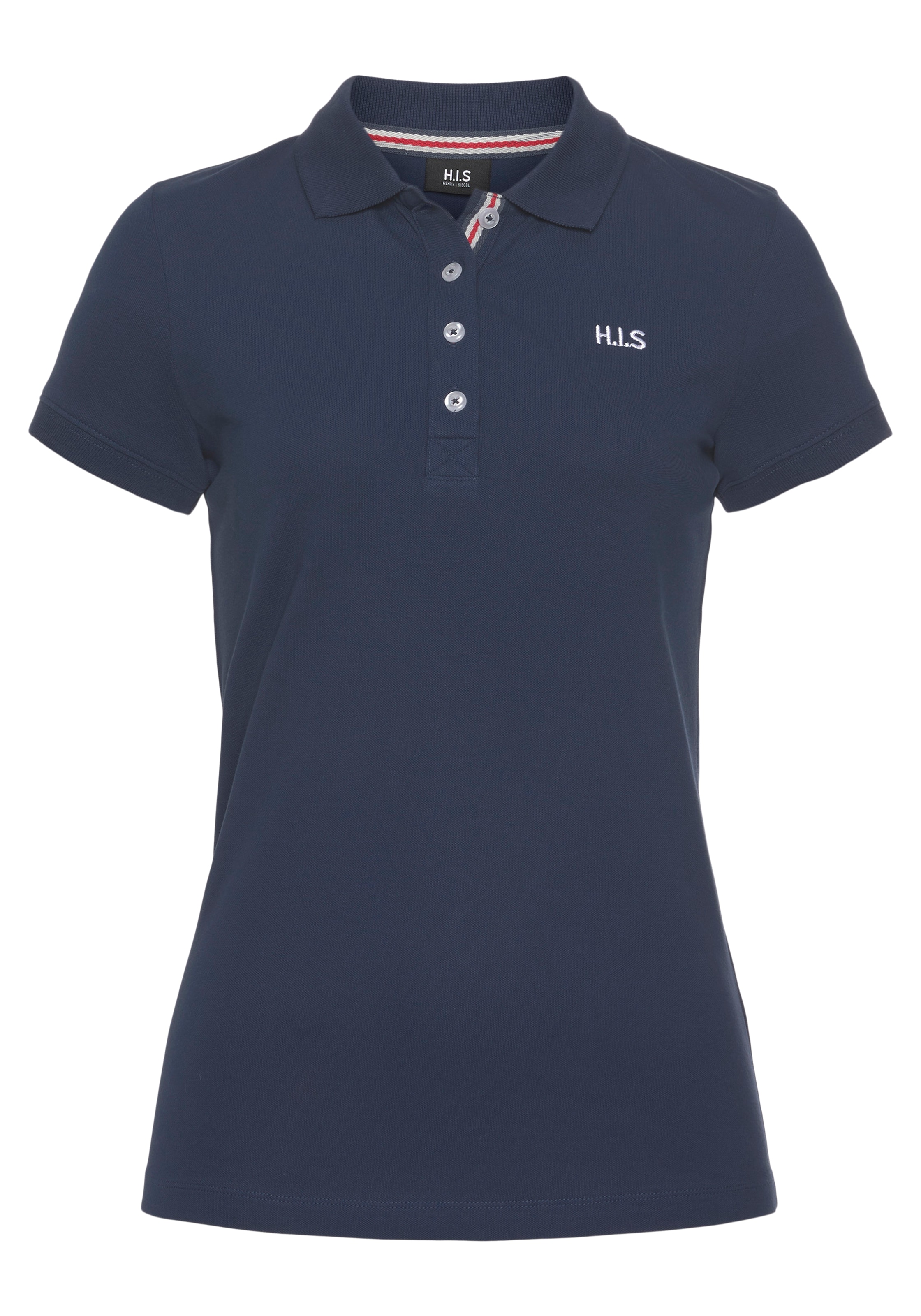 H.I.S Poloshirt, (2er-Pack), weicher aus kaufen Pique-Qualität im Online-Shop