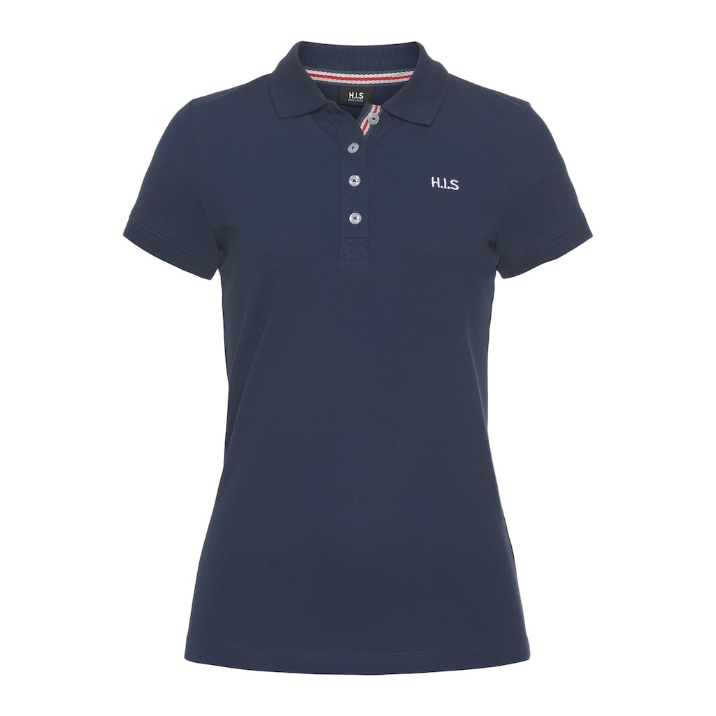 H.I.S Poloshirt, (2er-Pack), aus weicher Pique-Qualität