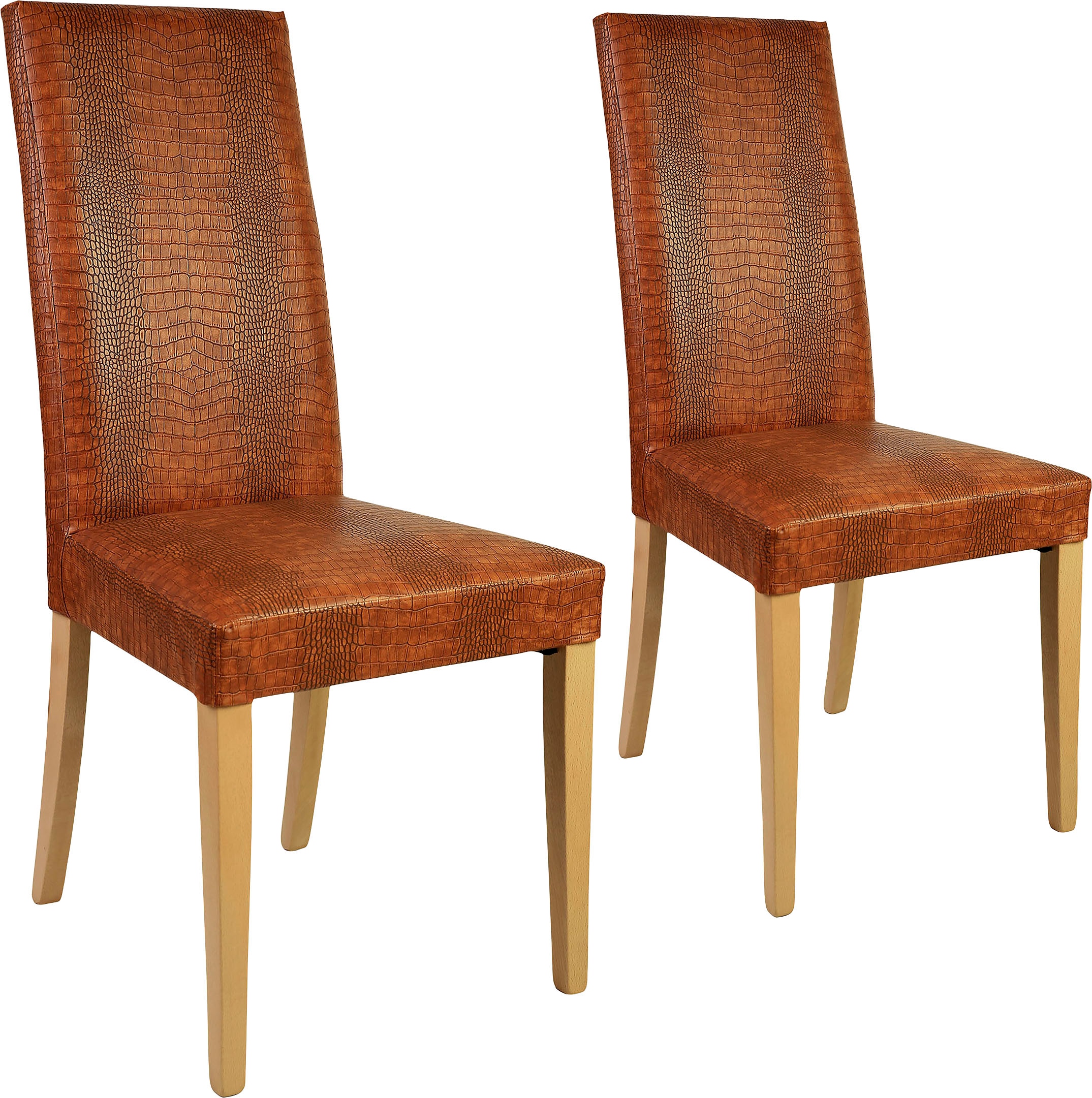 Home affaire Polsterstuhl »Java«, (Set), 2 St., Kunstleder, Kunstlederbezug günstig online kaufen