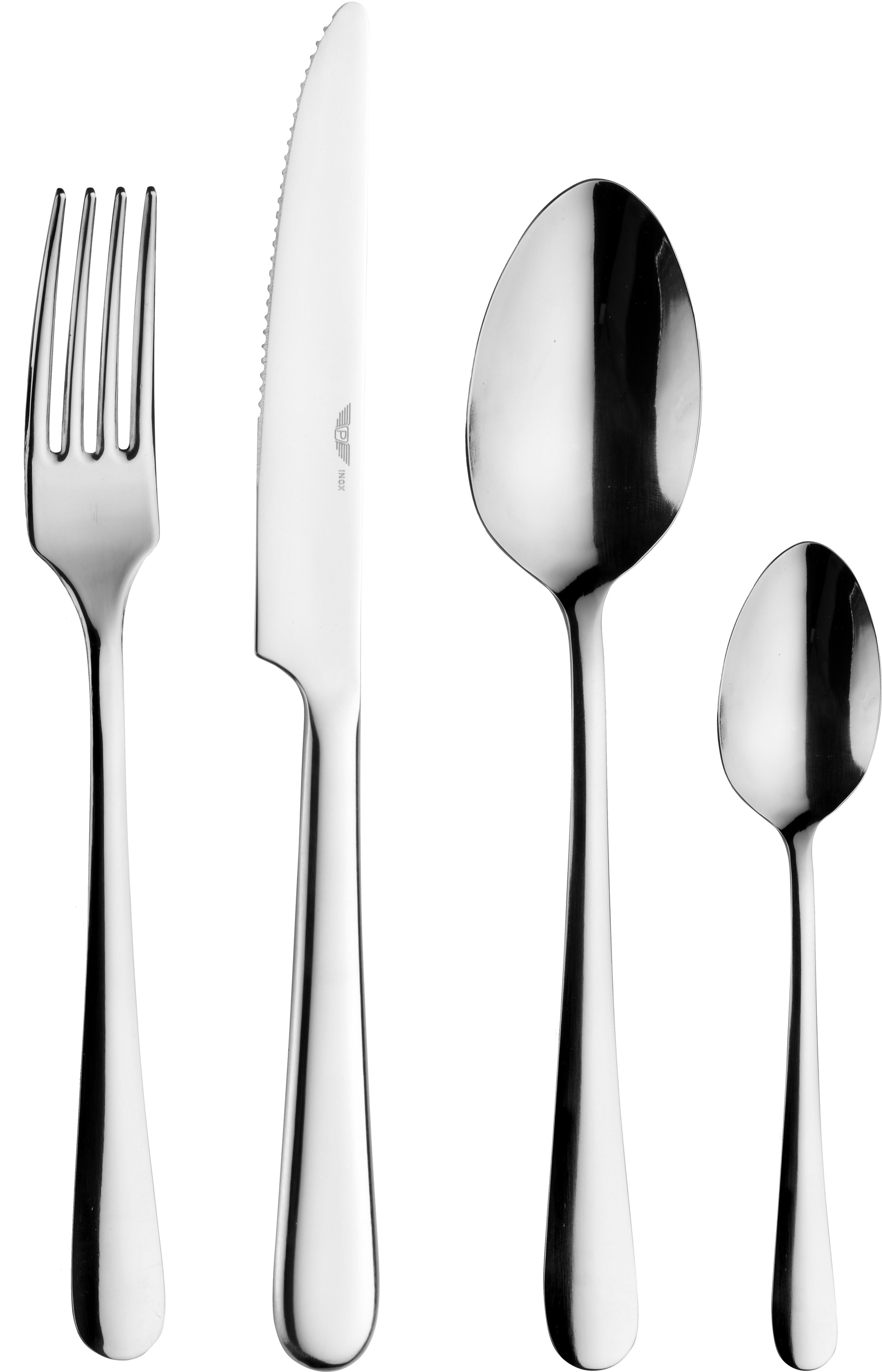 PINTINOX Besteck-Set »EAT«, (Set, 24 tlg.), in moderner und zeitloser Formg günstig online kaufen