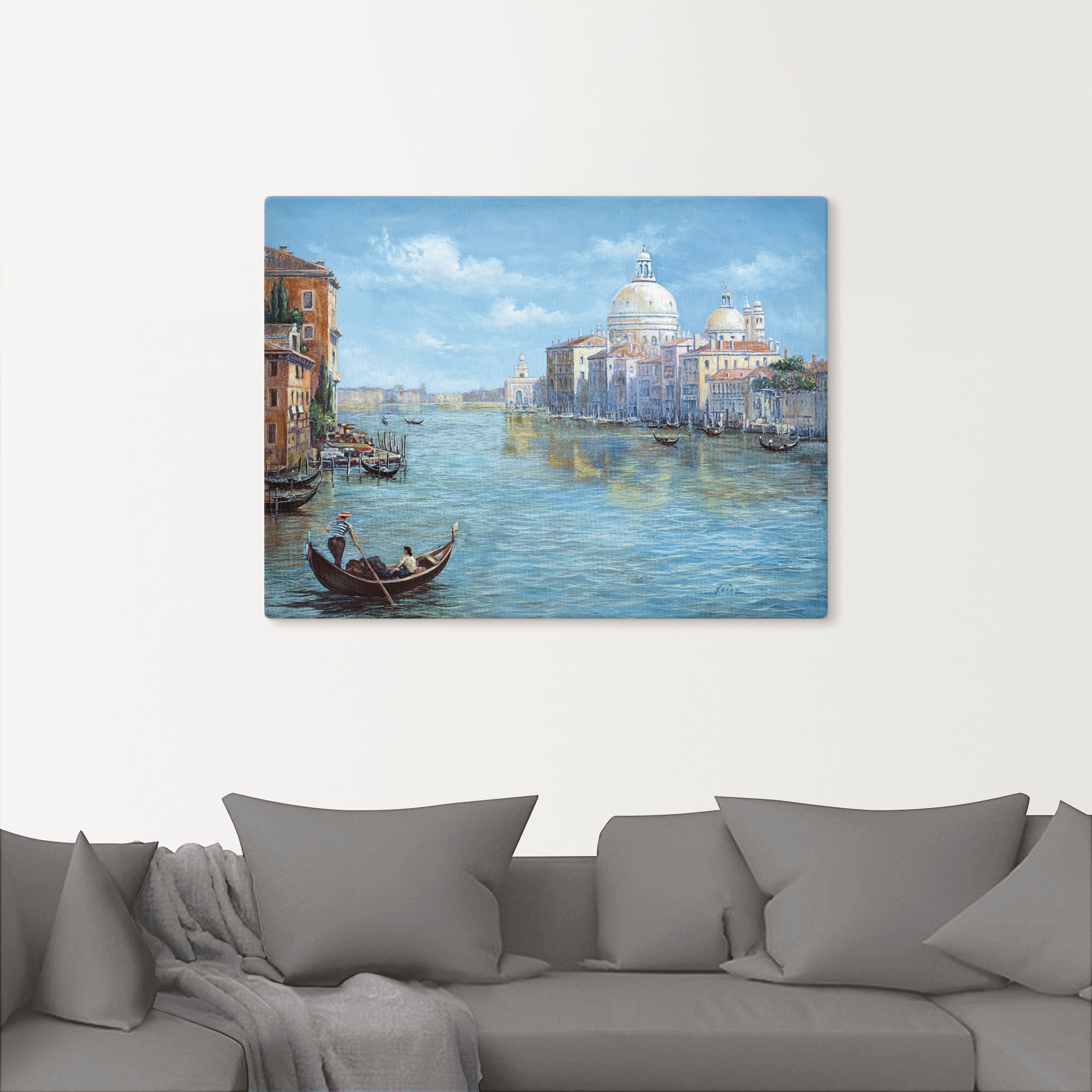 Artland Wandbild »Venedig« Europa 1 Stk. tlg. als Leinwandbild, Poster, Wan günstig online kaufen