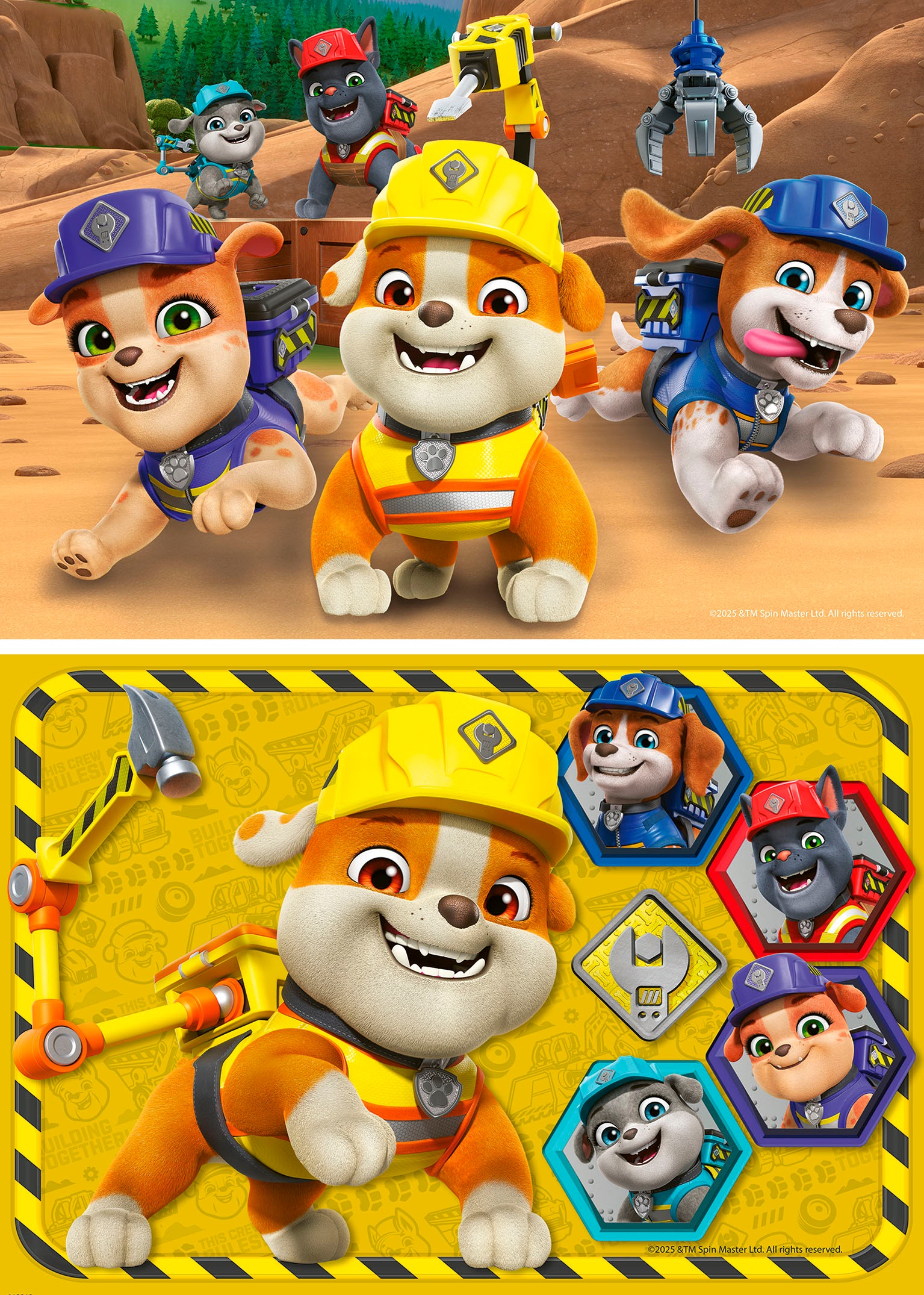 Ravensburger Puzzle »Paw Patrol, Bulldoge Rubble und sein Team« Made in Europe