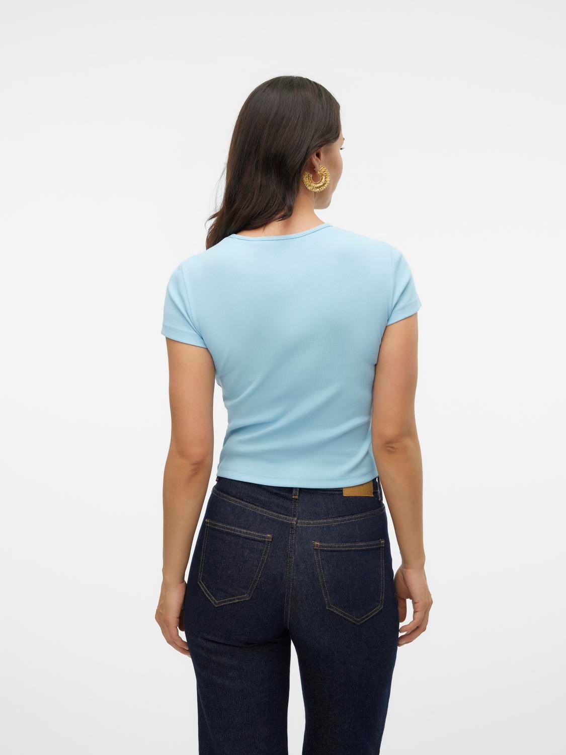 Vero Moda Kurzarmshirt »VMCHLOE SS SHORT TOP JRS NOOS«