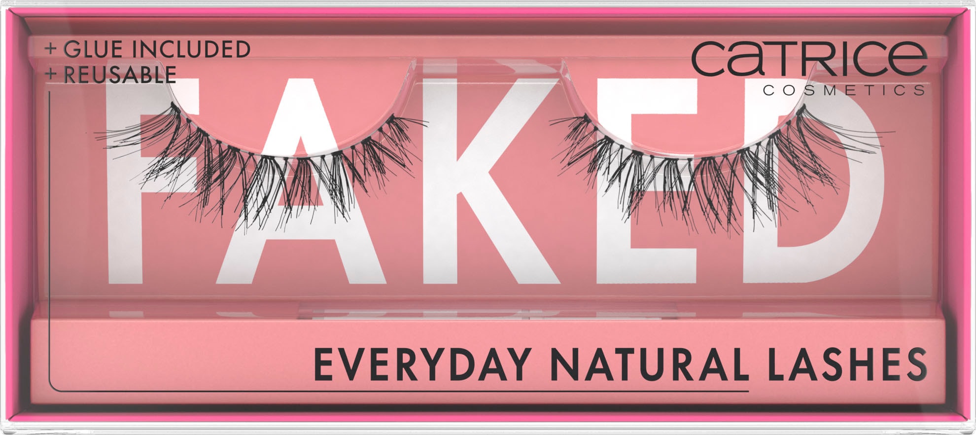 Catrice Bandwimpern »Faked False Lashes Set 01«, (Set, 3 tlg.), mit drei Produktvariationen