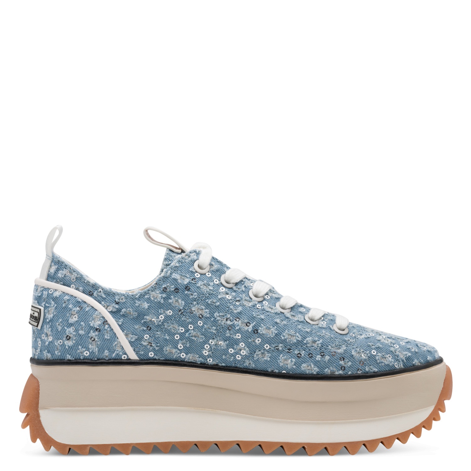 Tamaris Plateausneaker »Milena«  , Freizeitschuh, Halbschuh, Schnürschuh in veganer Verarbeitung