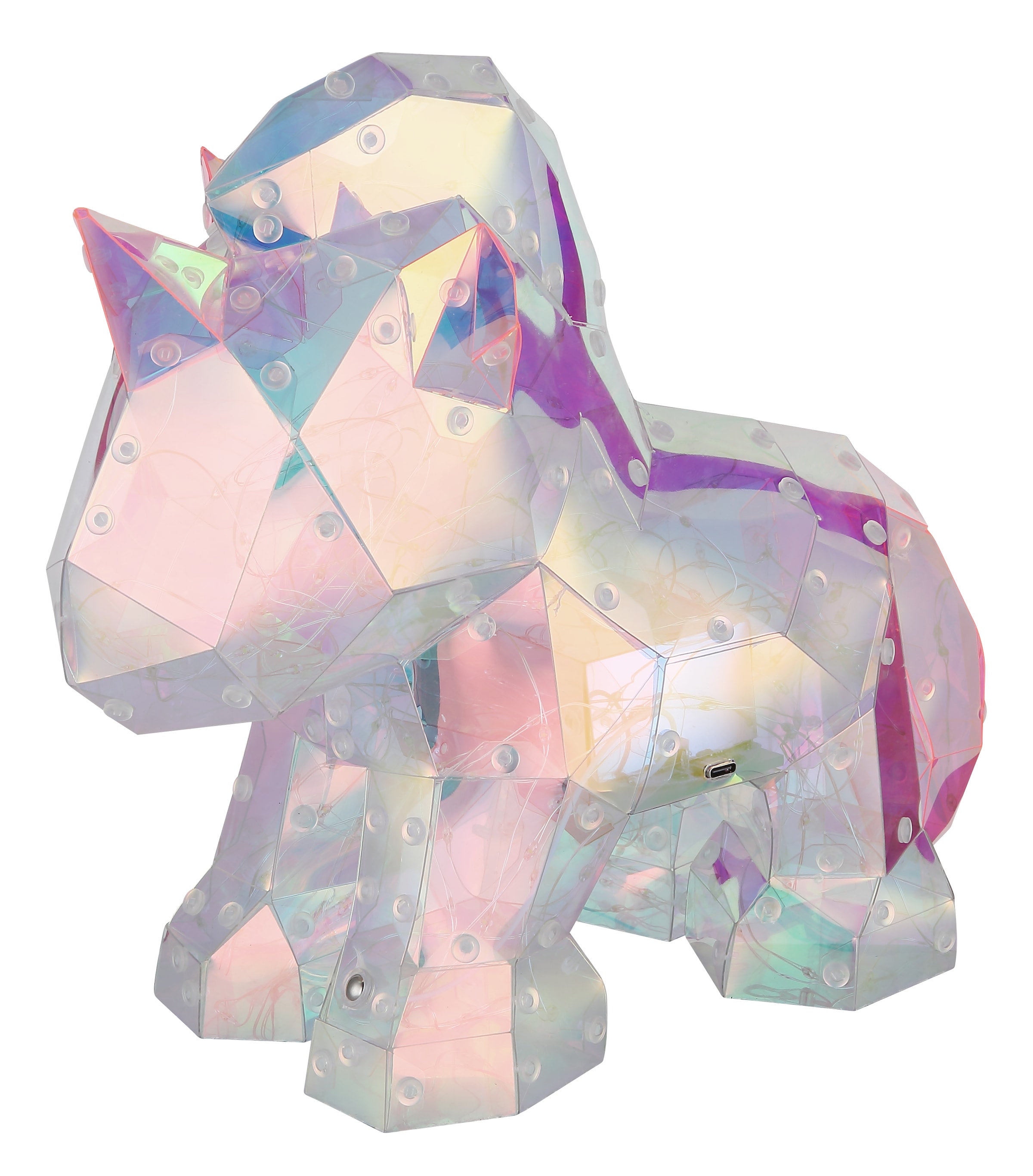 GLOBO LIGHTING Tischleuchte »BRONDAR« LED-Modul 1 Stk. Kaltweiß Tischlampe Nachttischlampe Deko-Tischleuchte Schlafzimmer